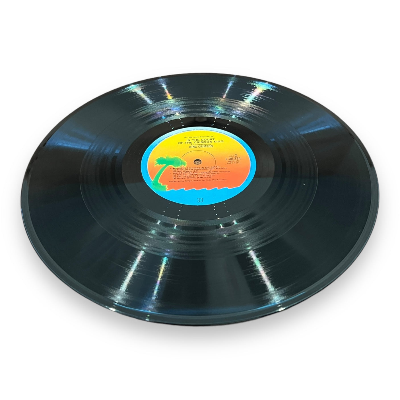 KING CRIMSON – In The Court Of The Crimson King (An Observation By King Crimson) - VG+/G+