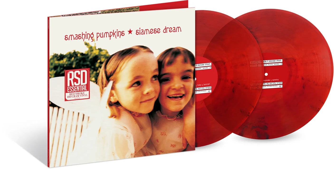 THE SMASHING PUMPKINS - Siamese Dream - LP VINYL - RED SMOKE VINYL - BRAND NEW