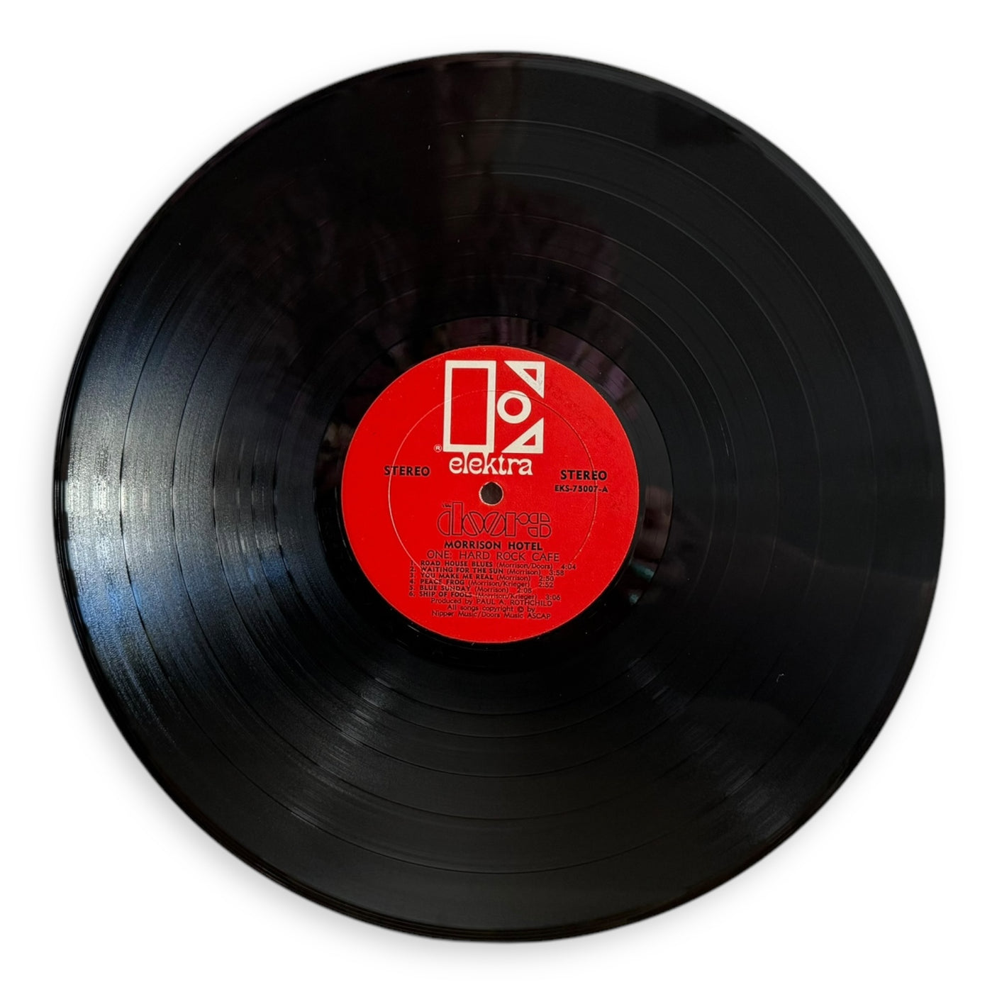 THE DOORS - Morrison Hotel - USED LP VINYL - ORIGINAL 1970 USA PRESS - VG/VG