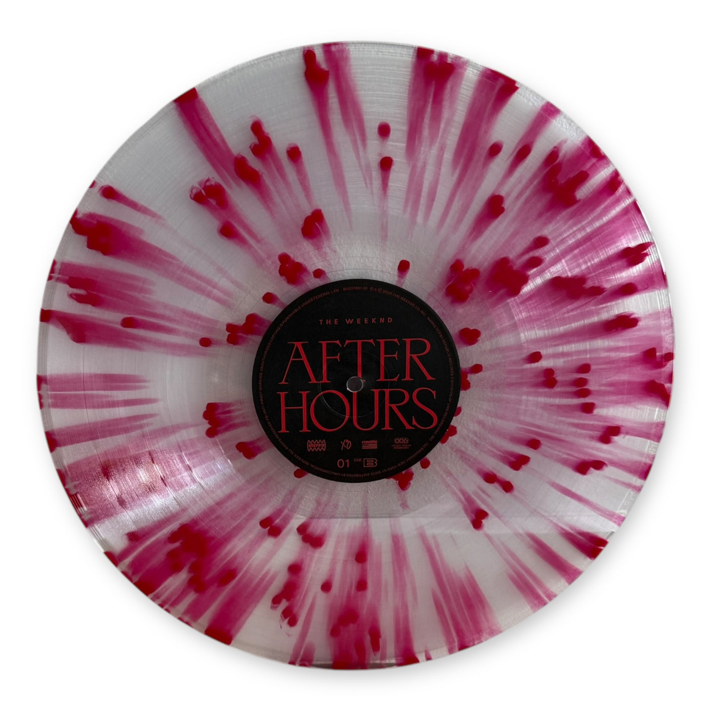 THE WEEKND - After Hours - USED LP VINYL - DELUXE EDITION - NM/NM