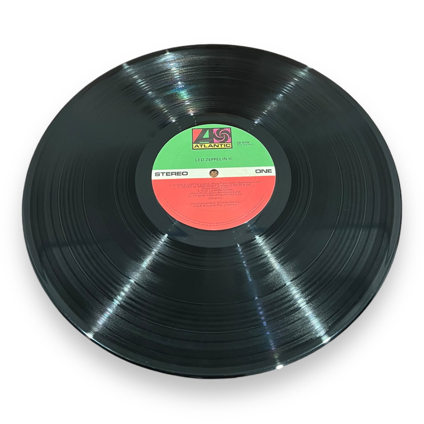 LED ZEPPELIN - Led Zeppelin II - USED LP VINYL - EARLY 1970’s AUSTRALIAN PRESS - VG/VG+