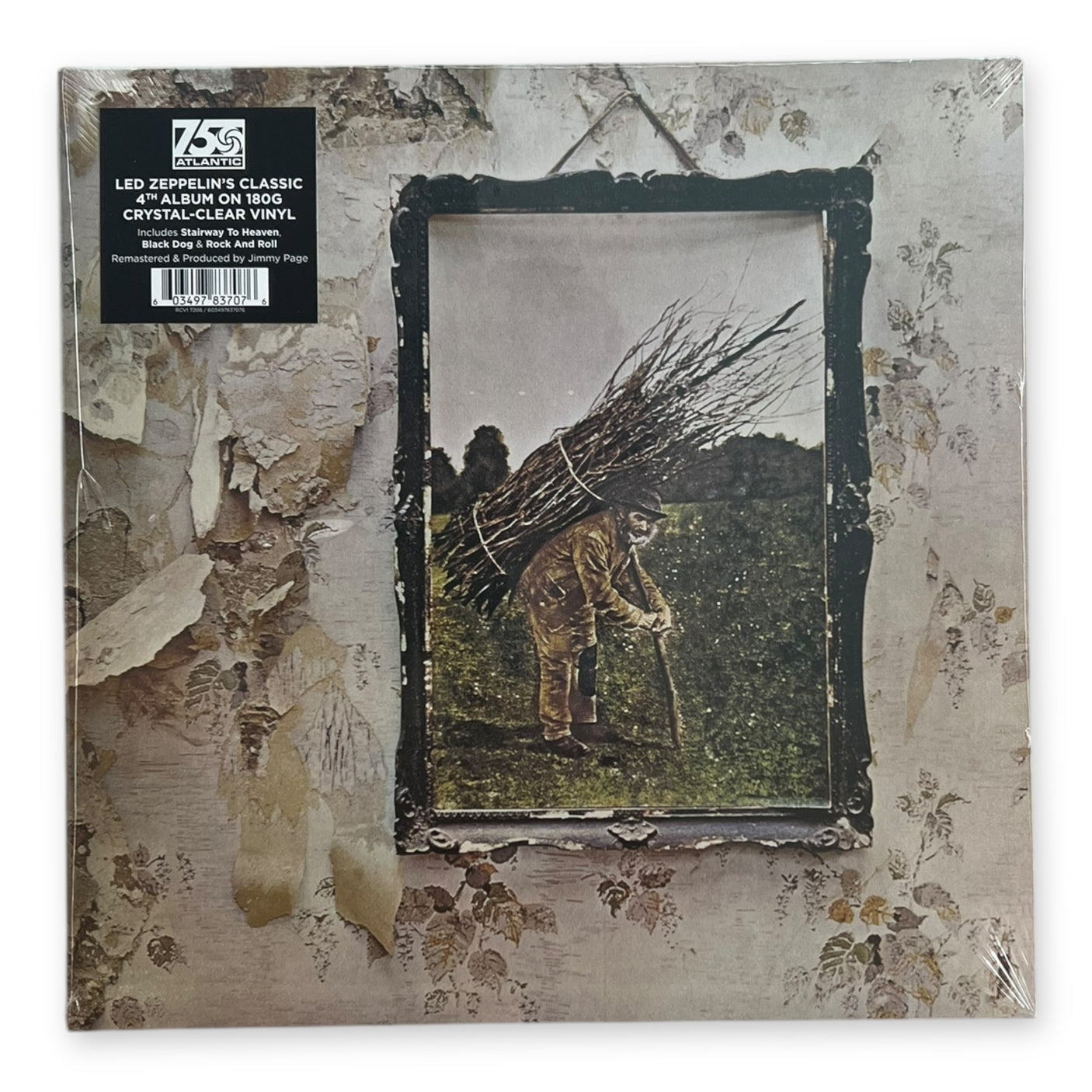 LED ZEPPELIN - Led Zeppelin IV - LP VINYL - LIMITED EDITION CLEAR VINYL - BRAND NEW