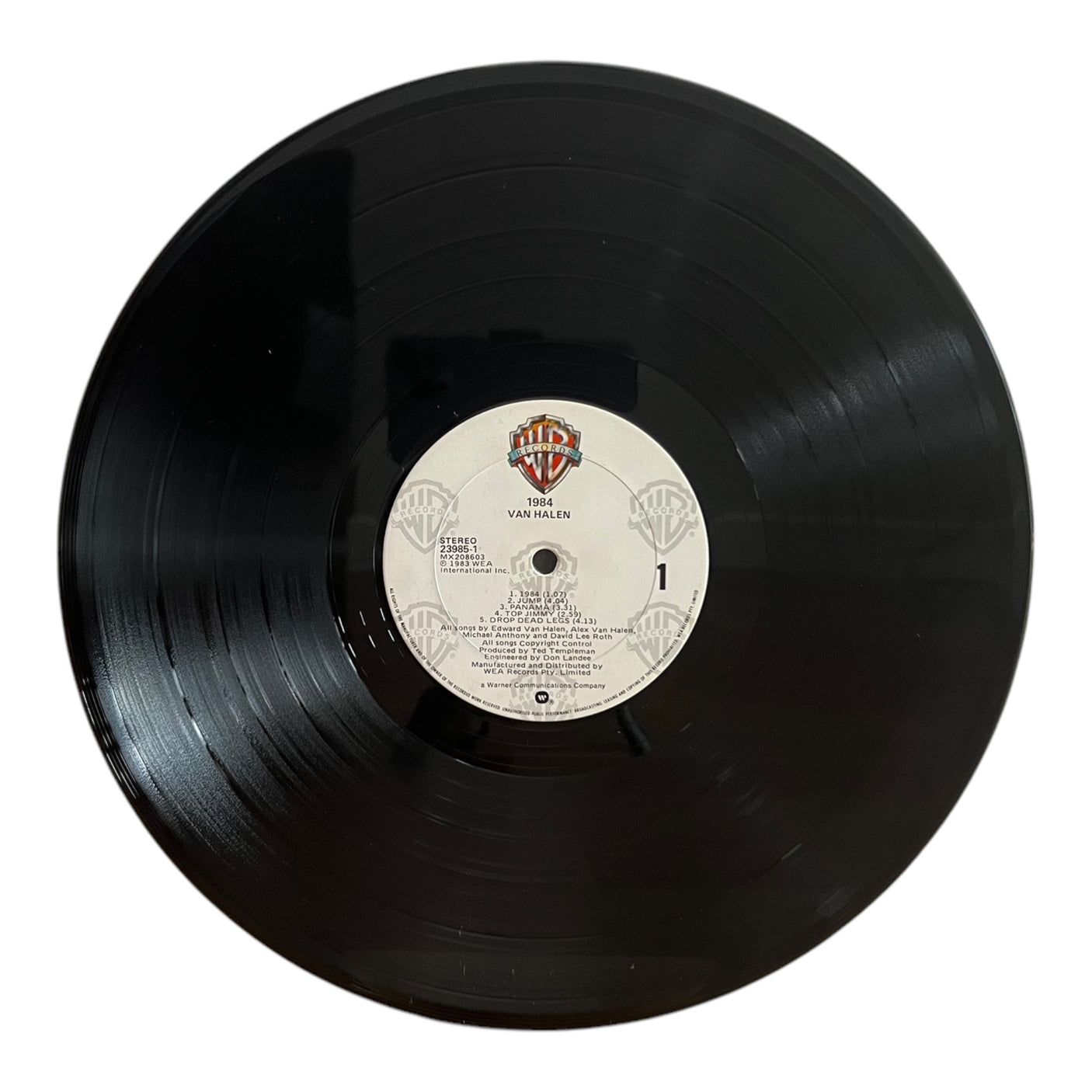 VAN HALEN - 1984 - USED LP VINYL - VG+/VG