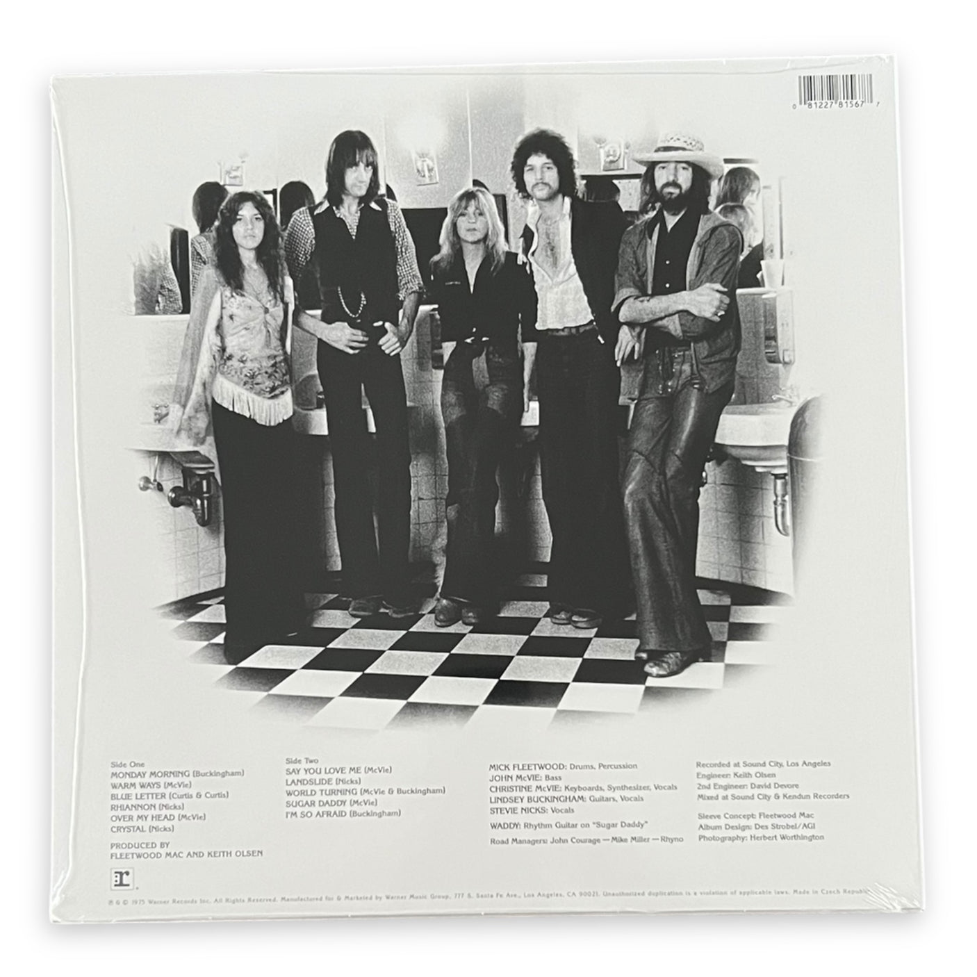 FLEETWOOD MAC - Fleetwood Mac (Self Titled) - SEA BLUE COLOUR VINYL - LP VINYL - BRAND NEW