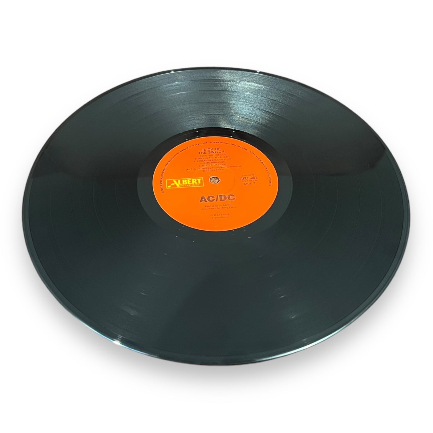 AC/DC - Flick Of The Switch - USED LP VINYL - VG/VG