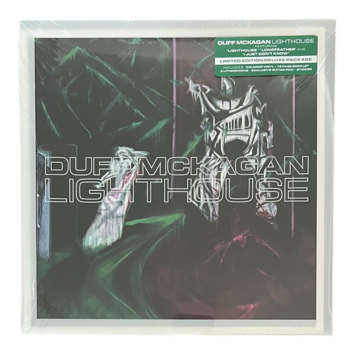 DUFF MCKAGAN - Lighthouse (Deluxe Edition) - LP VINYL - SILVER & BLACK MARBLE VINYL - BRAND NEW