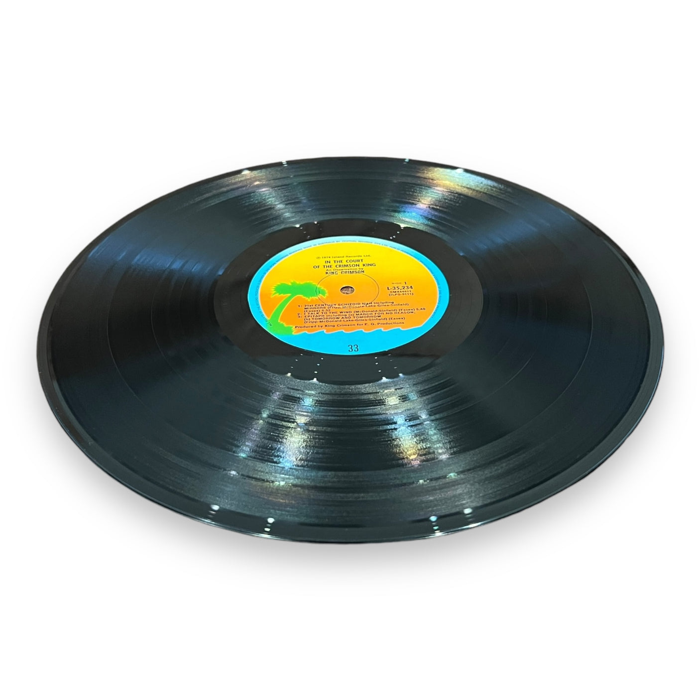 KING CRIMSON – In The Court Of The Crimson King (An Observation By King Crimson) - VG+/G+