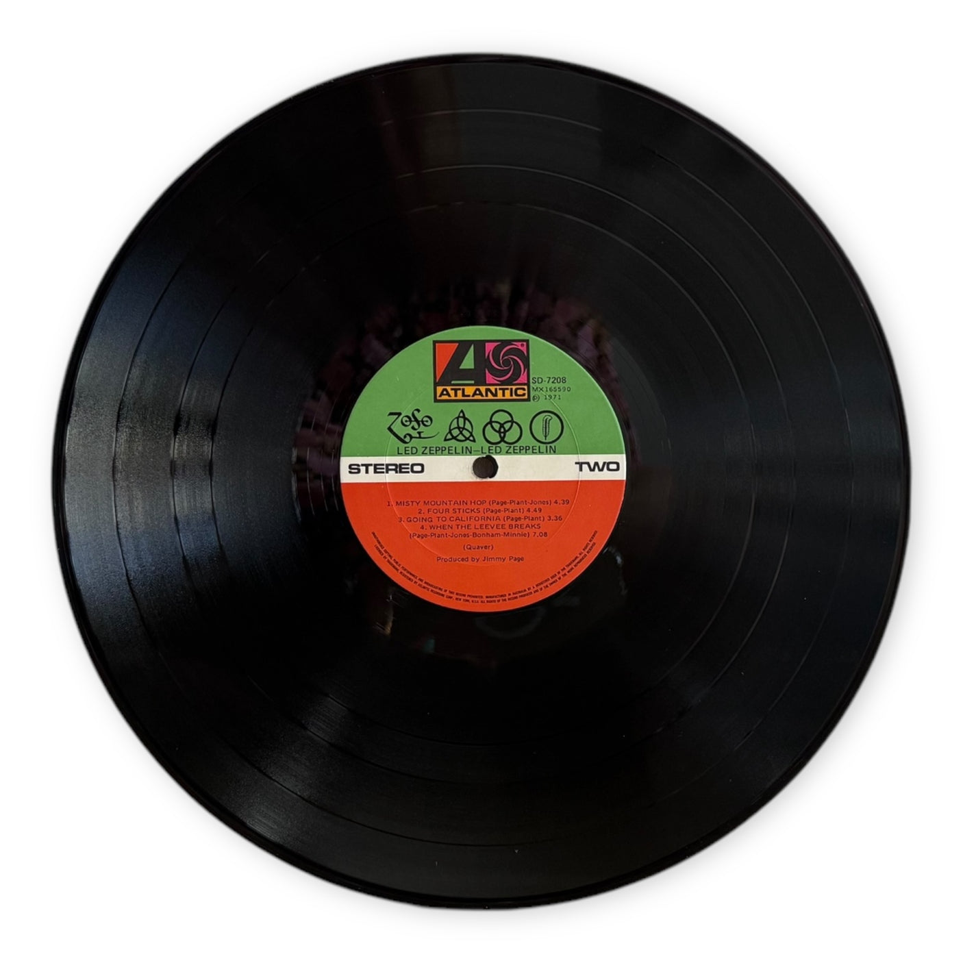 LED ZEPPELIN - Led Zeppelin IV - USED LP VINYL - ORIGINAL 1971 AUSTRALIAN PRESS - VG/VG+