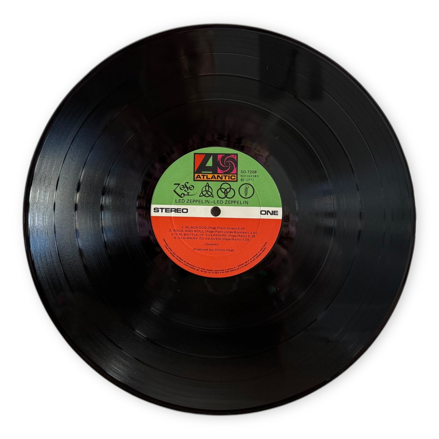 LED ZEPPELIN - Led Zeppelin IV - USED LP VINYL - ORIGINAL 1971 AUSTRALIAN PRESS - VG/VG+