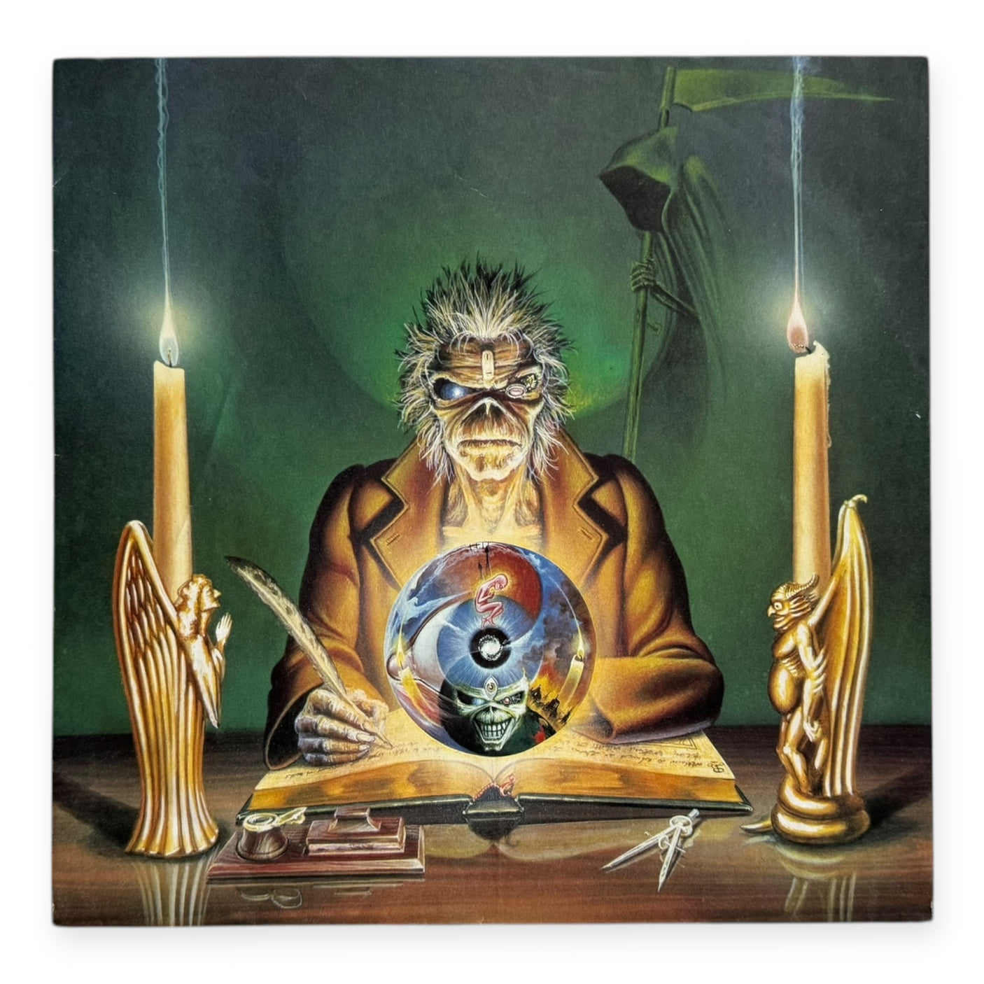 IRON MAIDEN - Seventh Son Of A Seventh Son - USED LP VINYL - ORIGINAL 1988 EUROPE PRESS - VG+/VG+