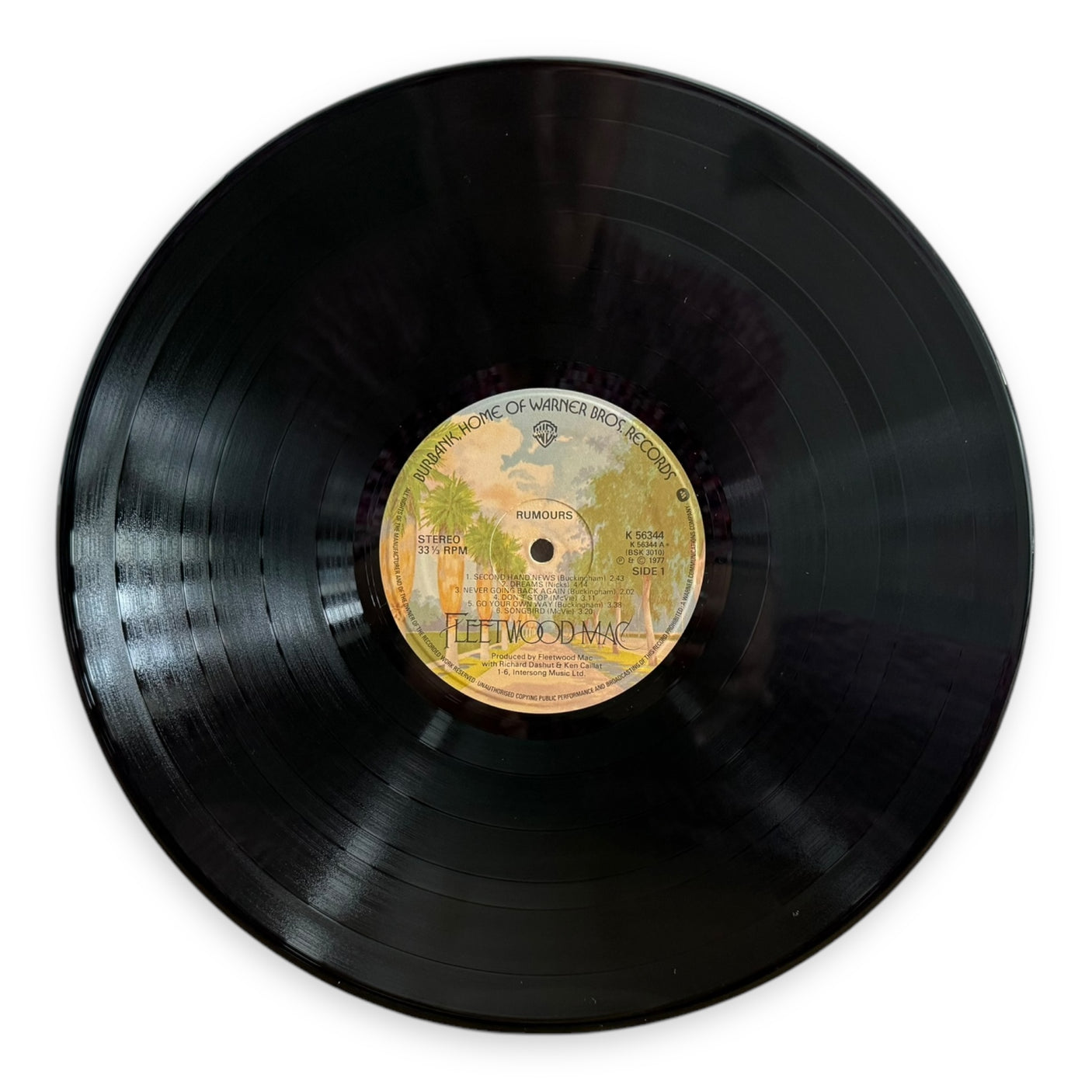 FLEETWOOD MAC - Rumours - USED LP VINYL - ORIGINAL 1977 UK PRESS - VG+/VG+