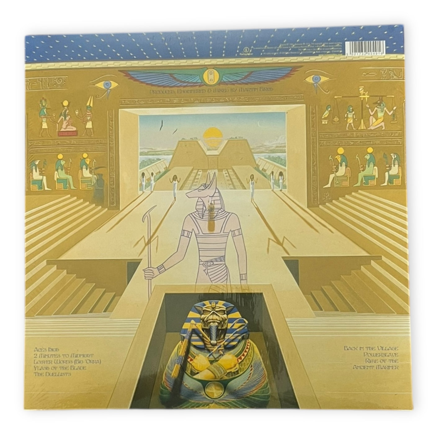 IRON MAIDEN - Powerslave - LP VINYL - 40th ANNIVERSARY LIMITED EDITION - ZOETROPE PICTURE DISC - BRAND NEW