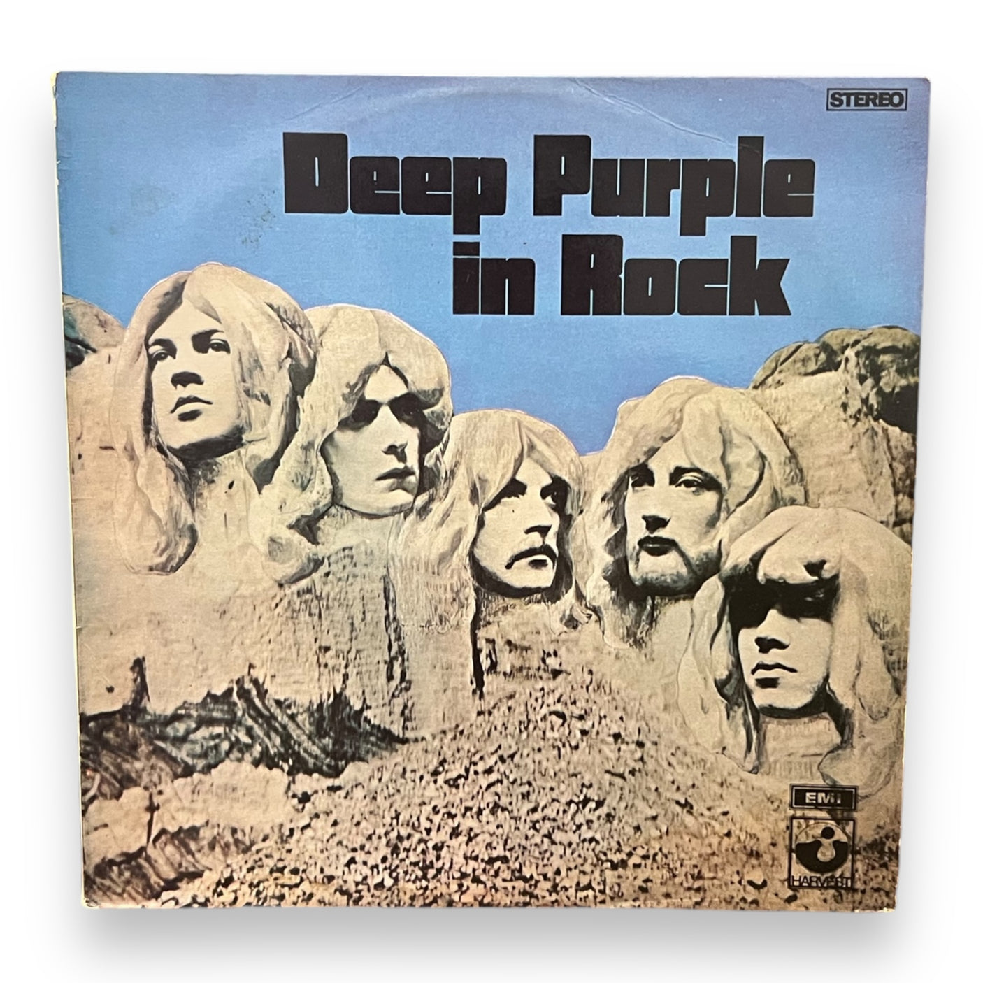 DEEP PURPLE - In Rock - USED LP VINYL - 1973 AUSTRALIAN PRESS - VG+/G+