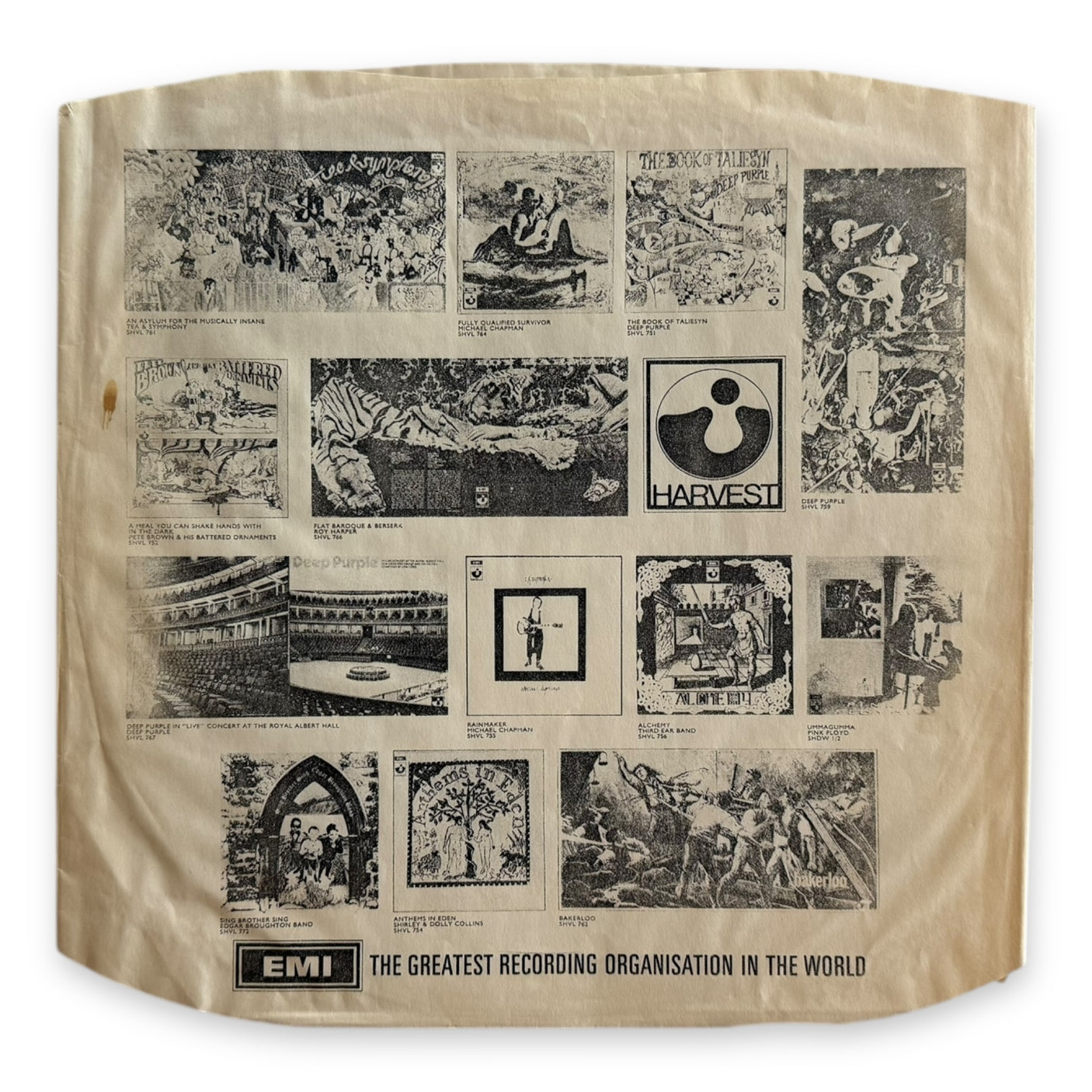 PINK FLOYD - Atom Heart Mother - USED LP VINYL - ORIGINAL 1971 UK PRESS - VG+/VG