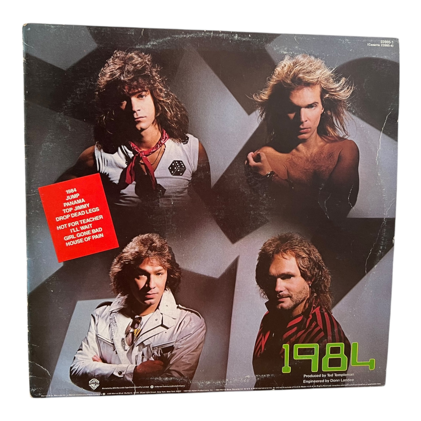 VAN HALEN - 1984 - USED LP VINYL - VG+/VG