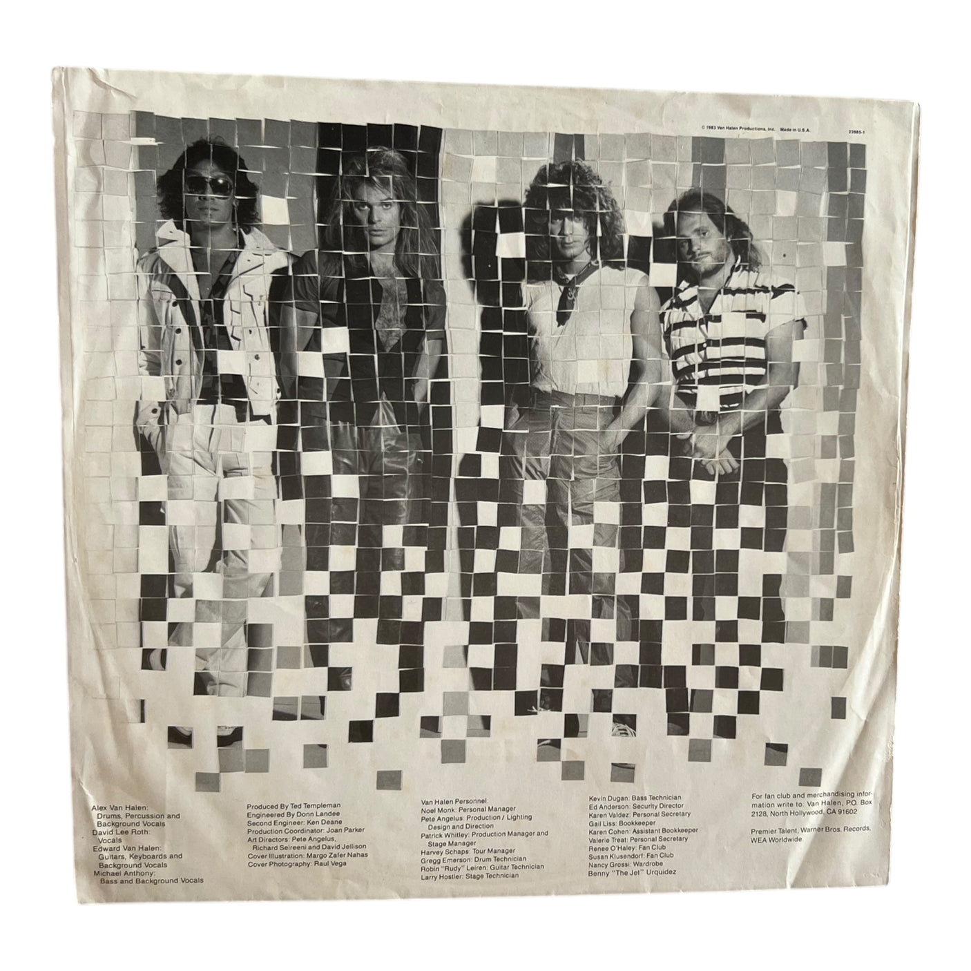 VAN HALEN - 1984 - USED LP VINYL - VG+/VG