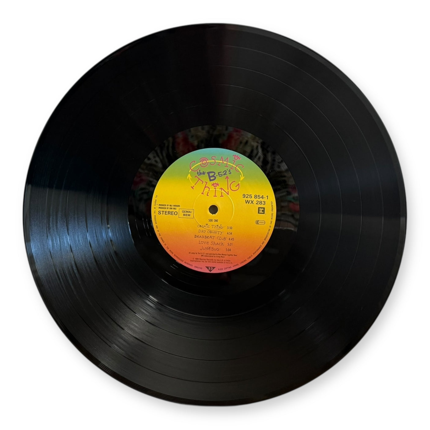 THE B-52’s - Cosmic Thing - USED LP VINYL - ORIGINAL 1989 EUROPE PRESS - VG+/VG+
