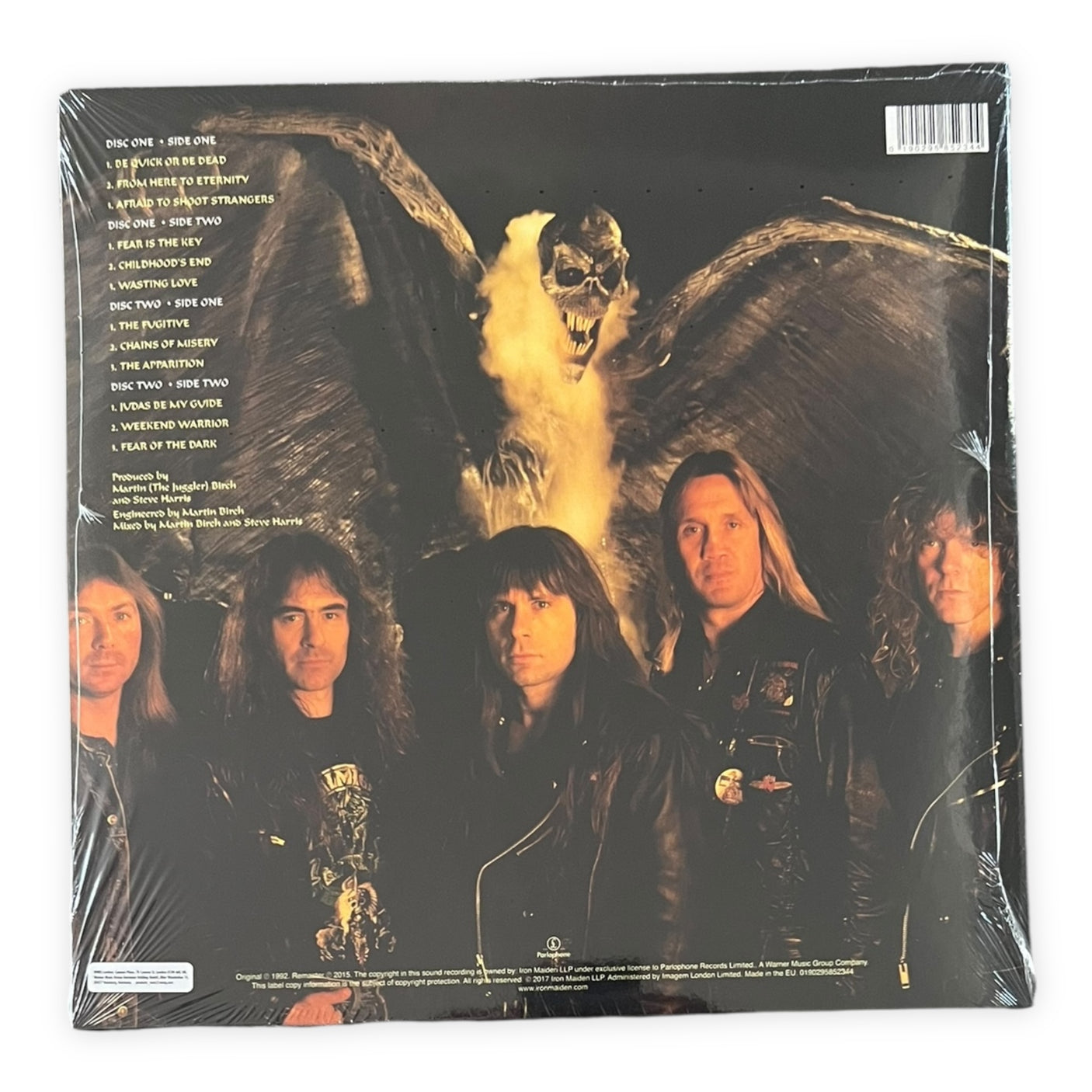 IRON MAIDEN - Fear Of The Dark - REMASTERED - LP VINYL - BRAND NEW