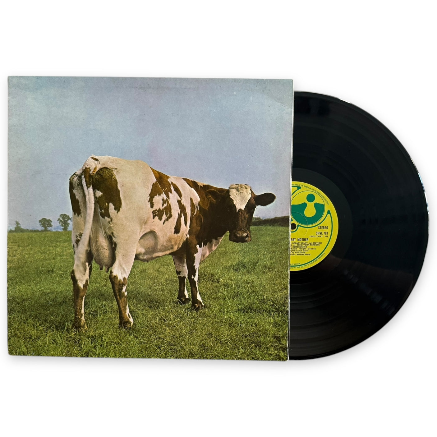 PINK FLOYD - Atom Heart Mother - USED LP VINYL - ORIGINAL 1971 UK PRESS - VG+/VG