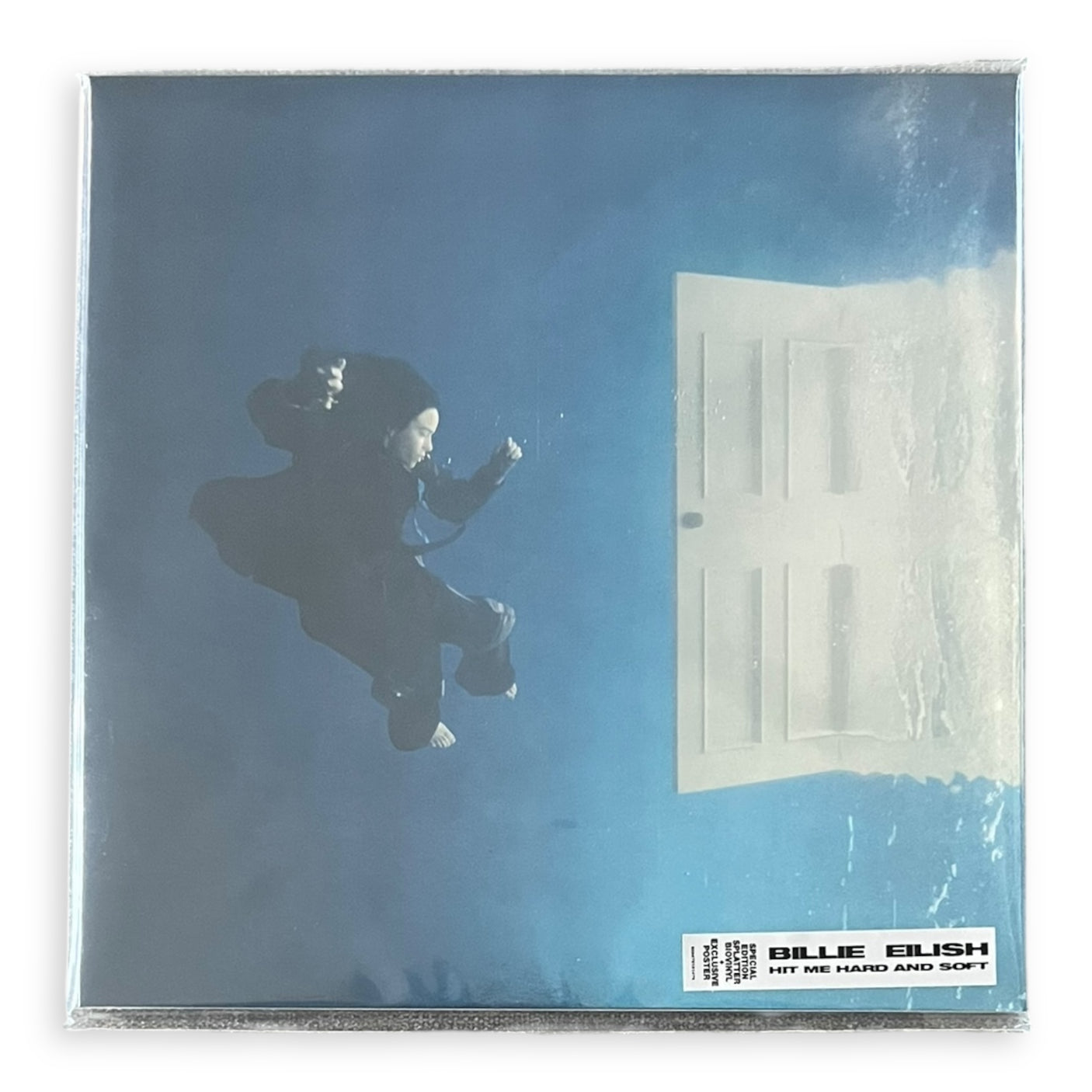 BILLIE EILISH - Hit Me Hard And Soft - LP VINYL - 1 YEAR ANNIVERSARY EDITION - DARK BLUE WITH ORANGE SPLATTER VINYL - BRAND NEW