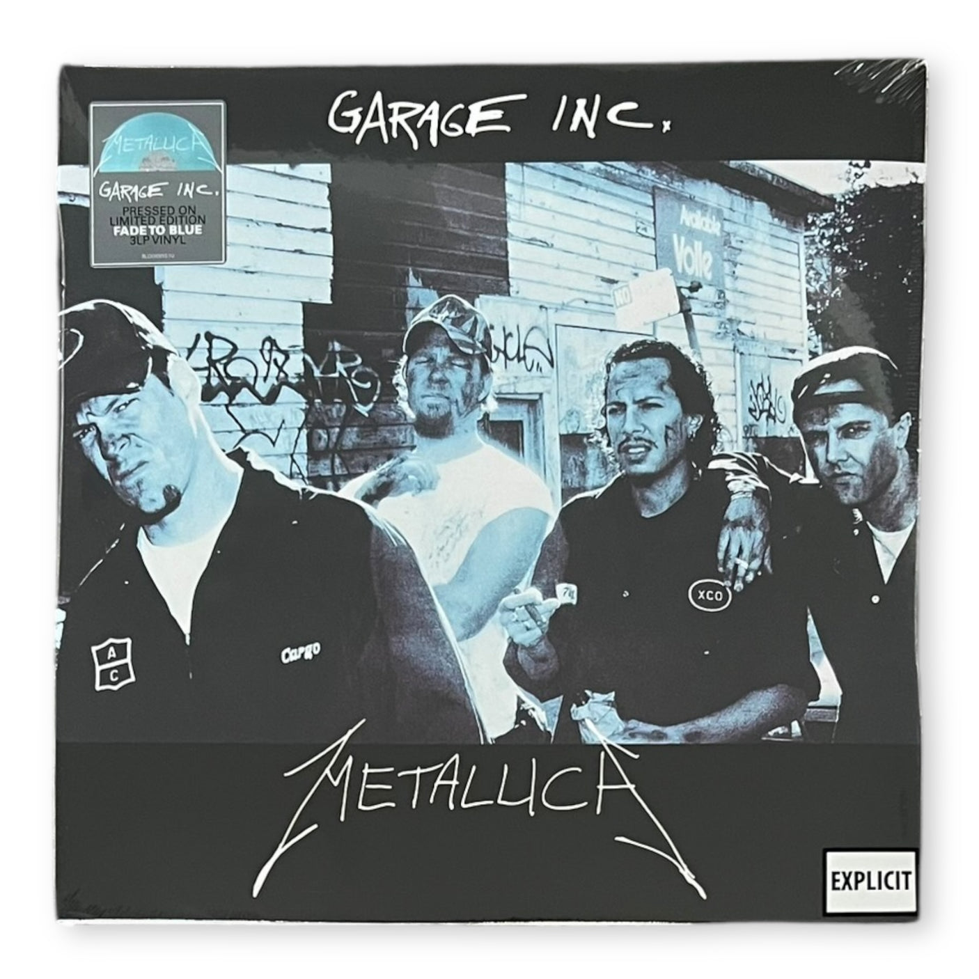 METALLICA - Garage Inc - LP VINYL - LIMITED EDITION FADE TO BLUE VINYL - BRAND NEW