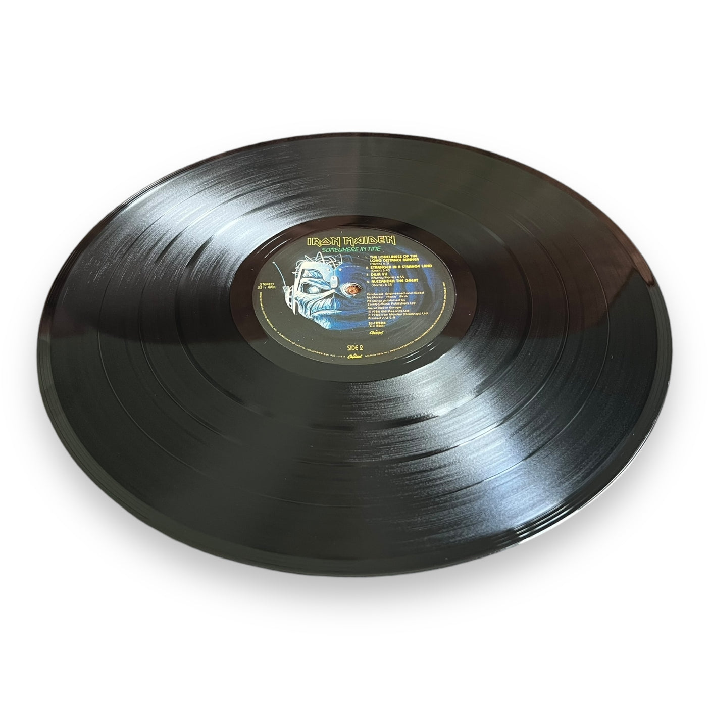 IRON MAIDEN - Somewhere In Time - USED LP VINYL - VG+/VG+