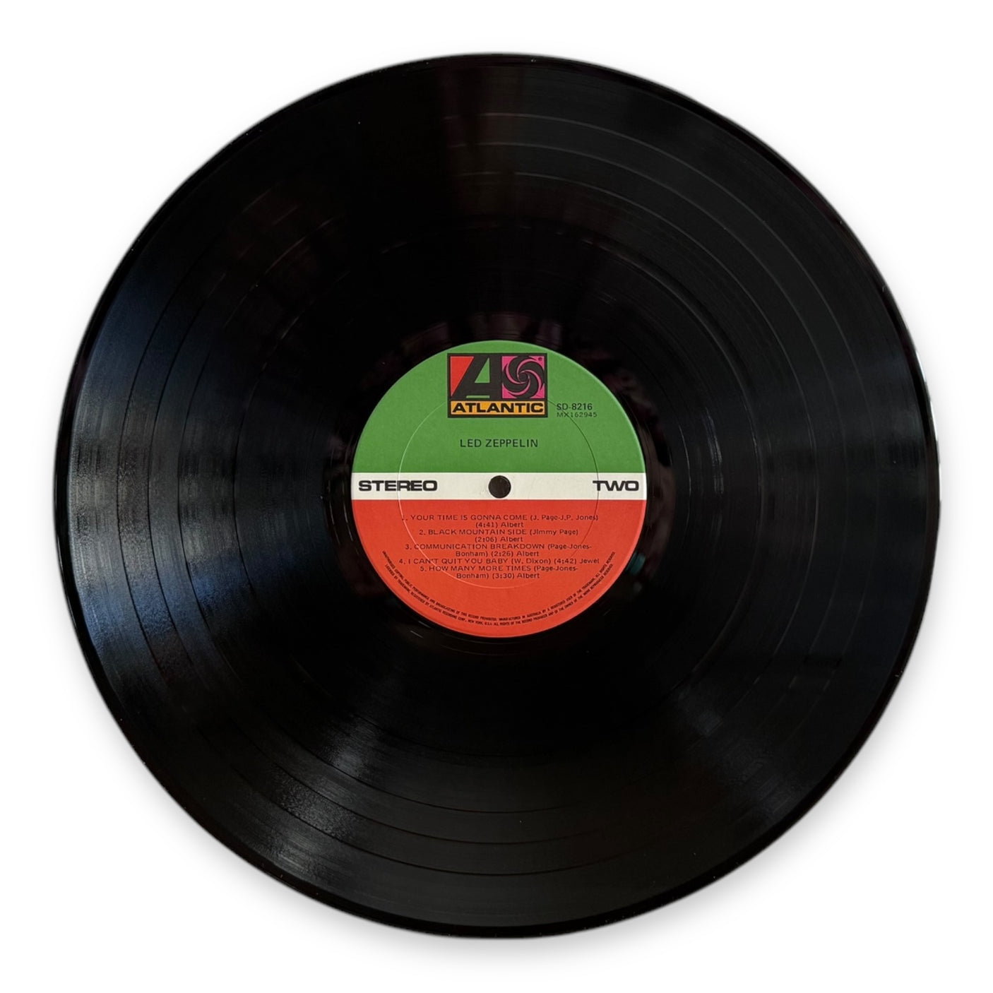 LED ZEPPELIN - Led Zeppelin (Self Titled) - USED LP VINYL - ORIGINAL 1970 AUSTRALIAN PRESS - VG/NM