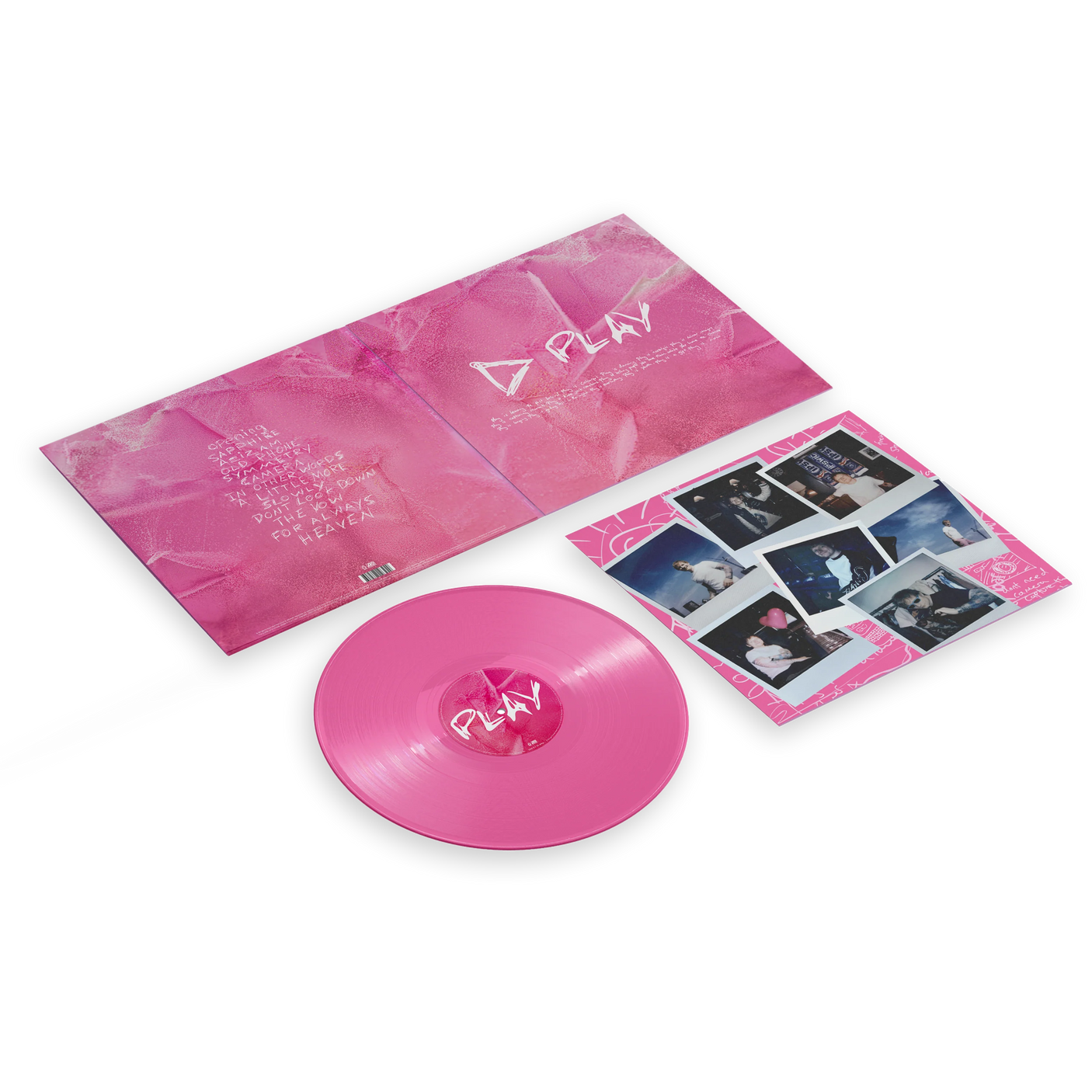 ED SHEERAN - Play - PINK VINYL - LP VINYL - BRAND NEW