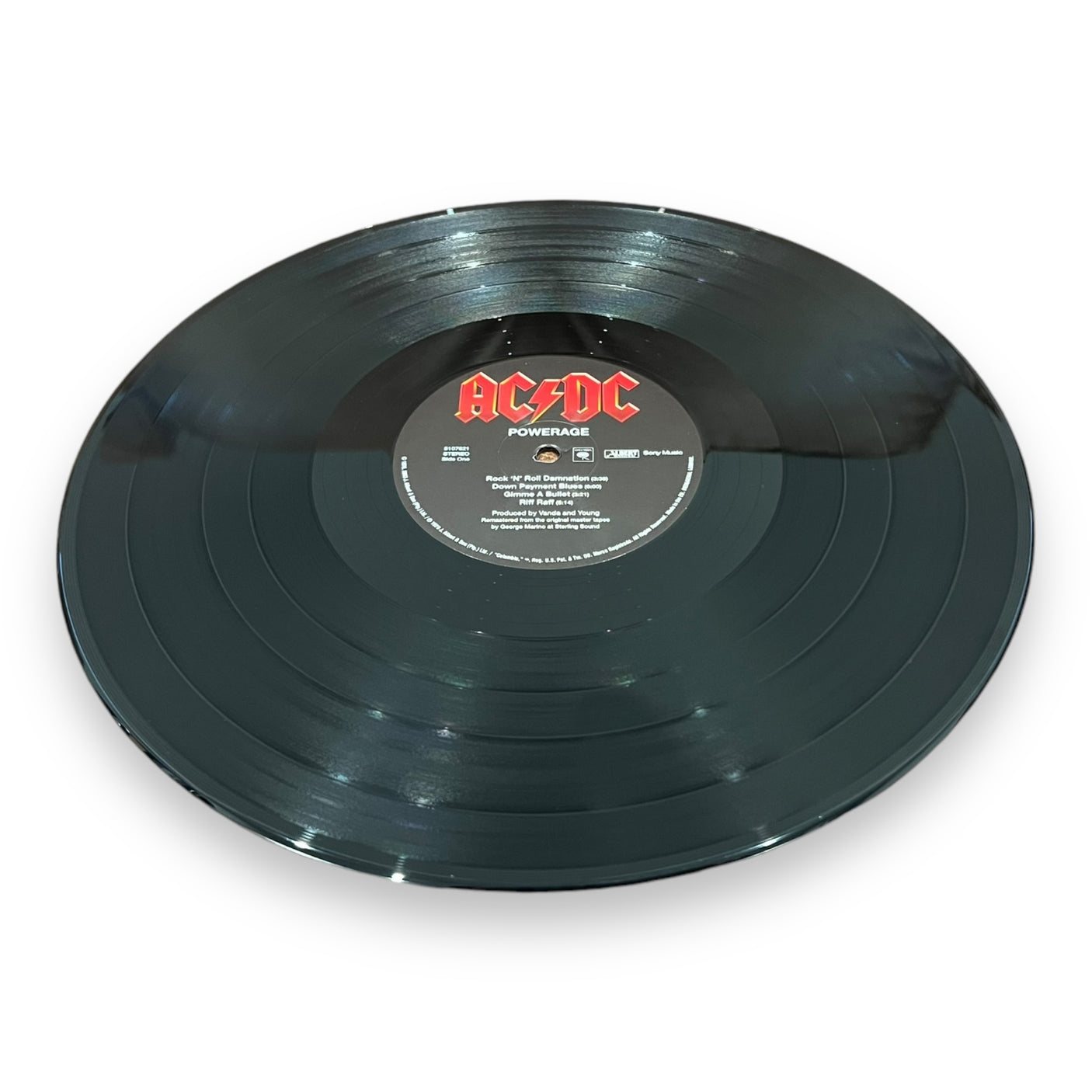 AC/DC - Powerage- USED LP VINYL - 2009 REISSUE - NM/VG+