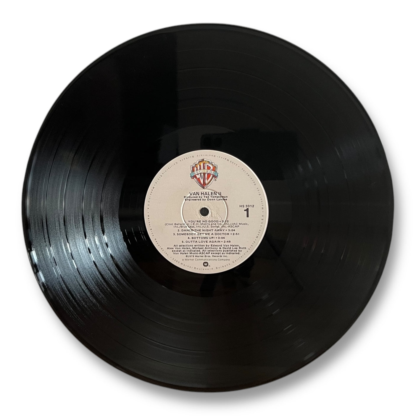 VAN HALEN - Van Halen II - USED LP VINYL - VG/G+