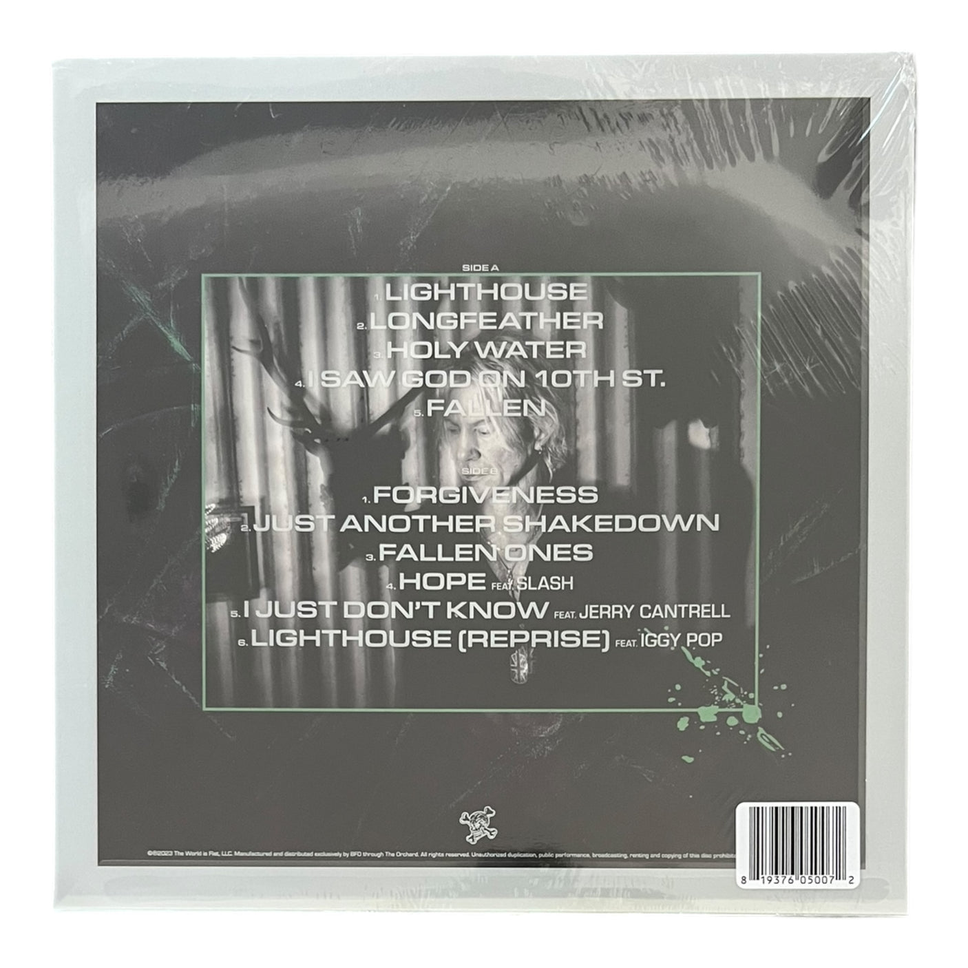 DUFF MCKAGAN - Lighthouse (Deluxe Edition) - LP VINYL - SILVER & BLACK MARBLE VINYL - BRAND NEW