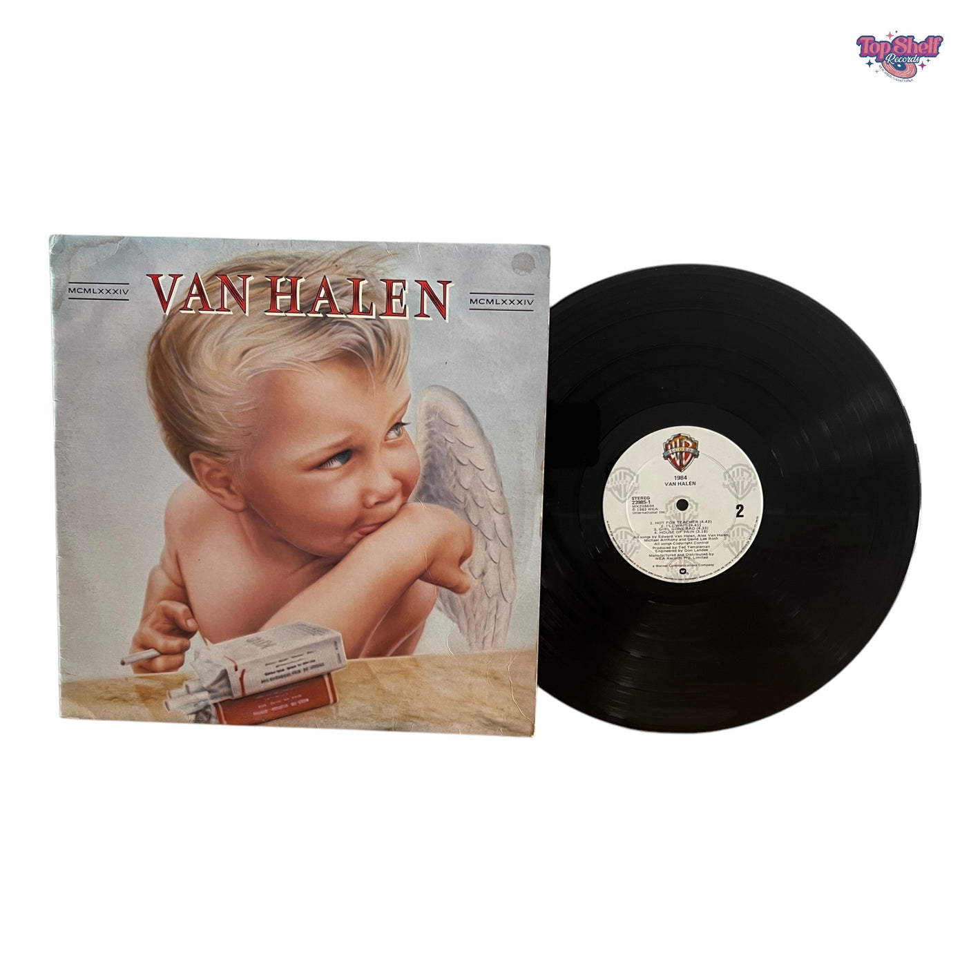 VAN HALEN - 1984 - USED LP VINYL - VG+/VG