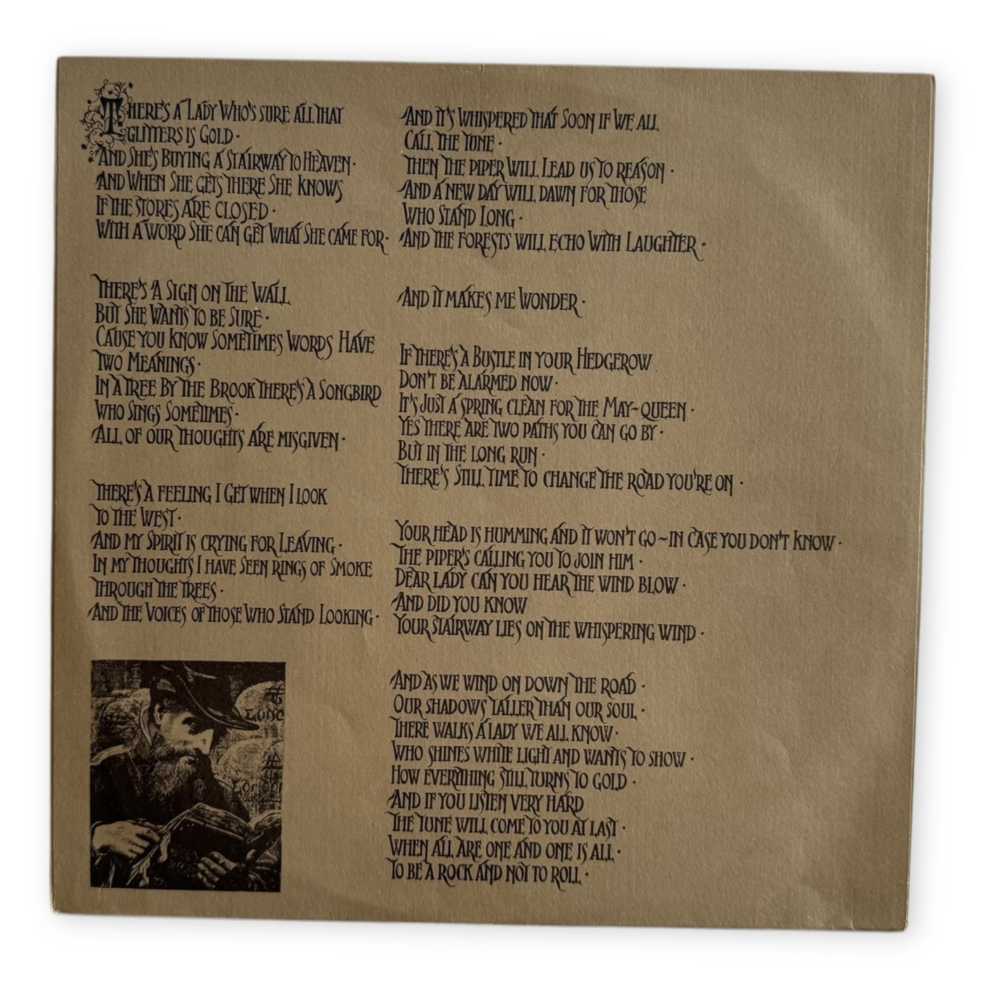 LED ZEPPELIN - Led Zeppelin IV - USED LP VINYL - ORIGINAL 1971 AUSTRALIAN PRESS - VG/VG+