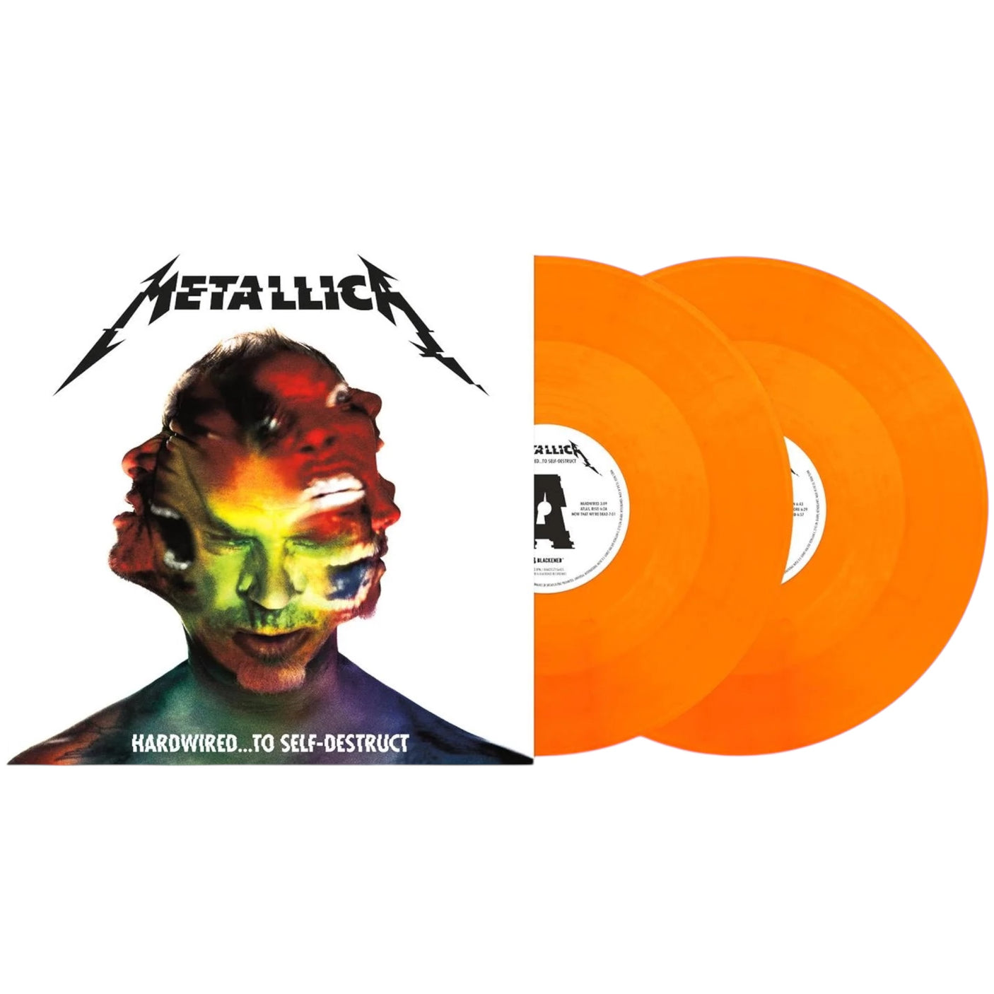 METALLICA – Hardwired... To Self Destruct (Limited Edition) | Flame Orange Vinyl | Brand New LP Vinyl Album