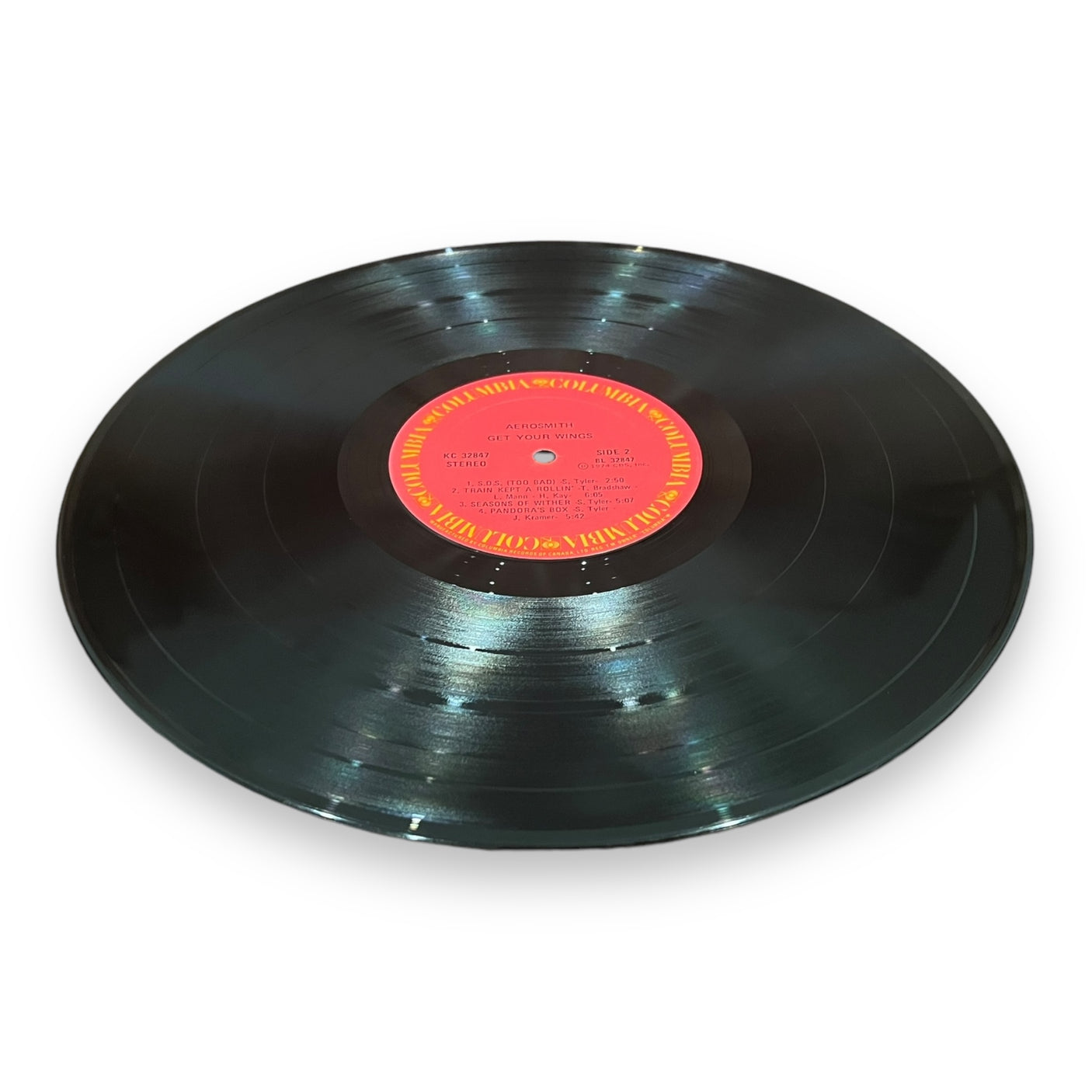 AEROSMITH - Get Your Wings - USED LP VINYL - VG/VG