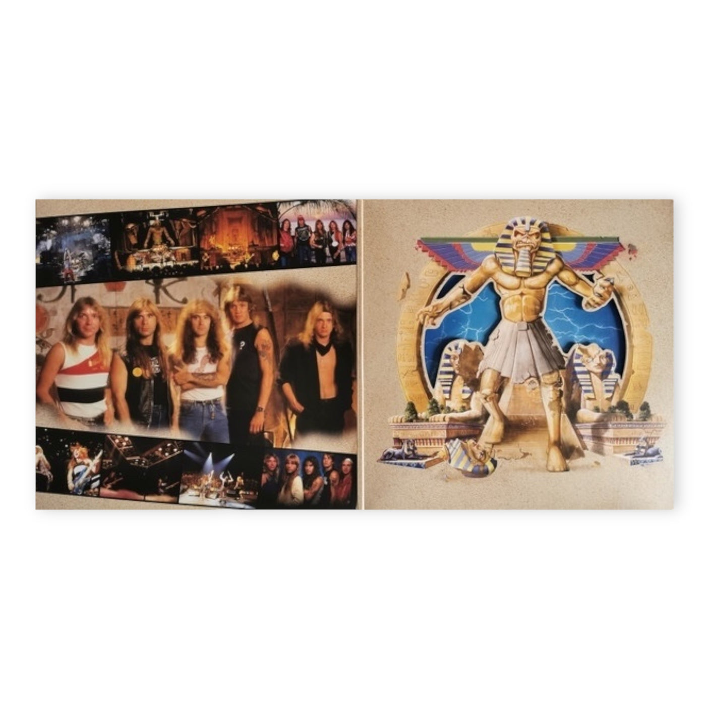 IRON MAIDEN - Powerslave - LP VINYL - 40th ANNIVERSARY LIMITED EDITION - ZOETROPE PICTURE DISC - BRAND NEW