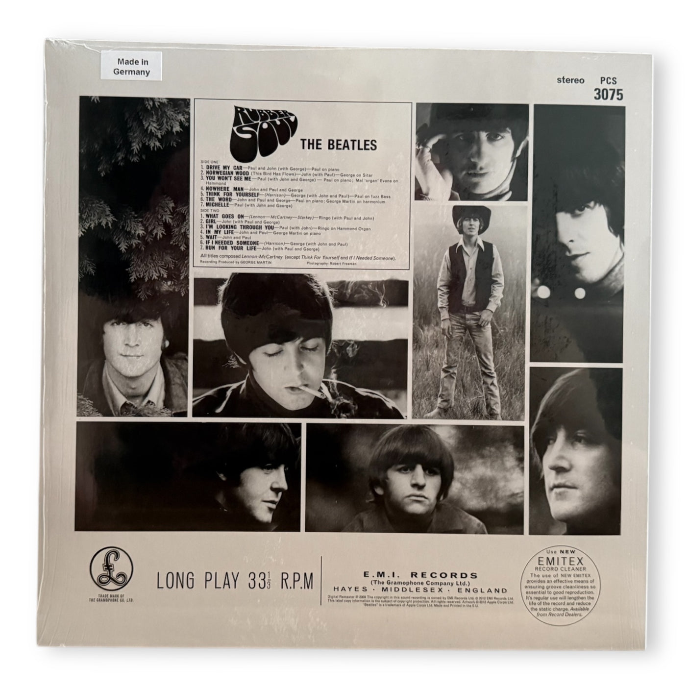 THE BEATLES - Rubber Soul - LP VINYL - 180GM REISSUE - BRAND NEW