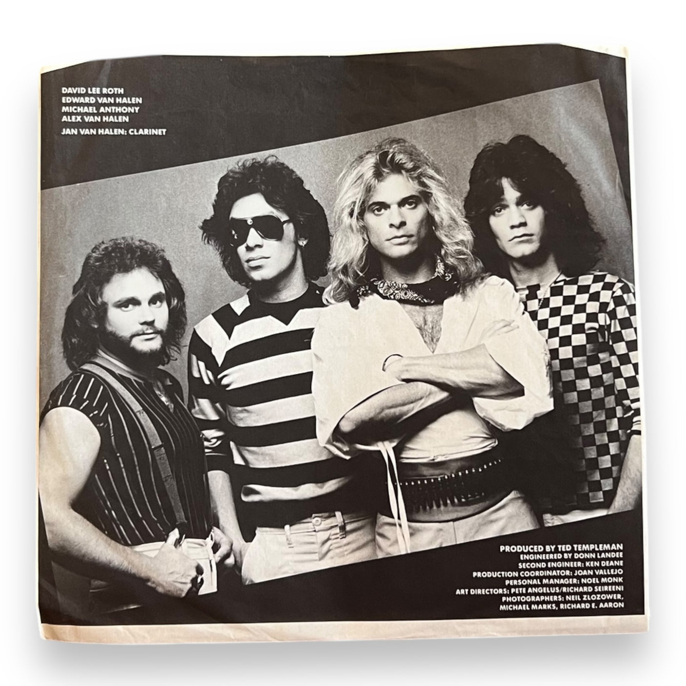 VAN HALEN - Diver Down- USED LP VINYL - VG+/VG+