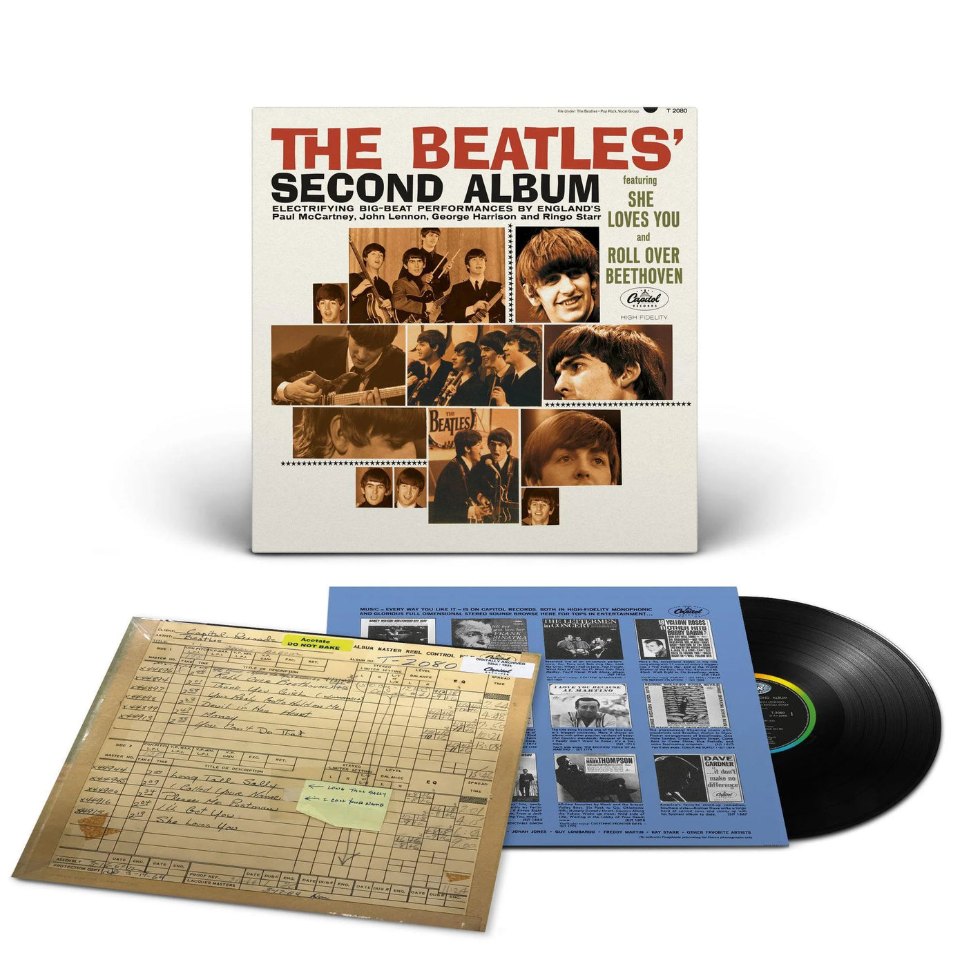 THE BEATLES - The Beatles Second Album - US MONO REISSUE - LP VINYL - BRAND NEW