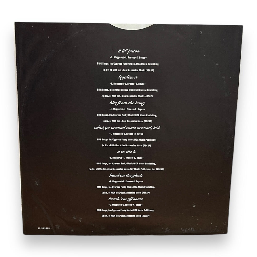 CYPRESS HILL - Black Sunday - USED LP VINYL - VG+/VG+