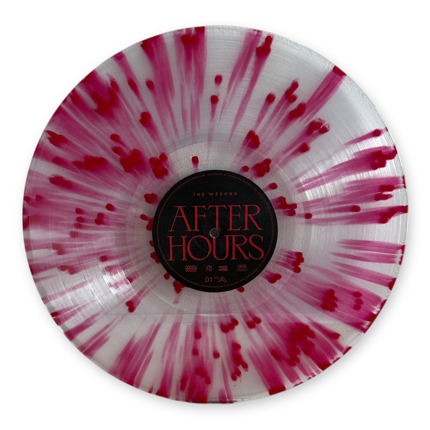 THE WEEKND - After Hours - USED LP VINYL - DELUXE EDITION - NM/NM