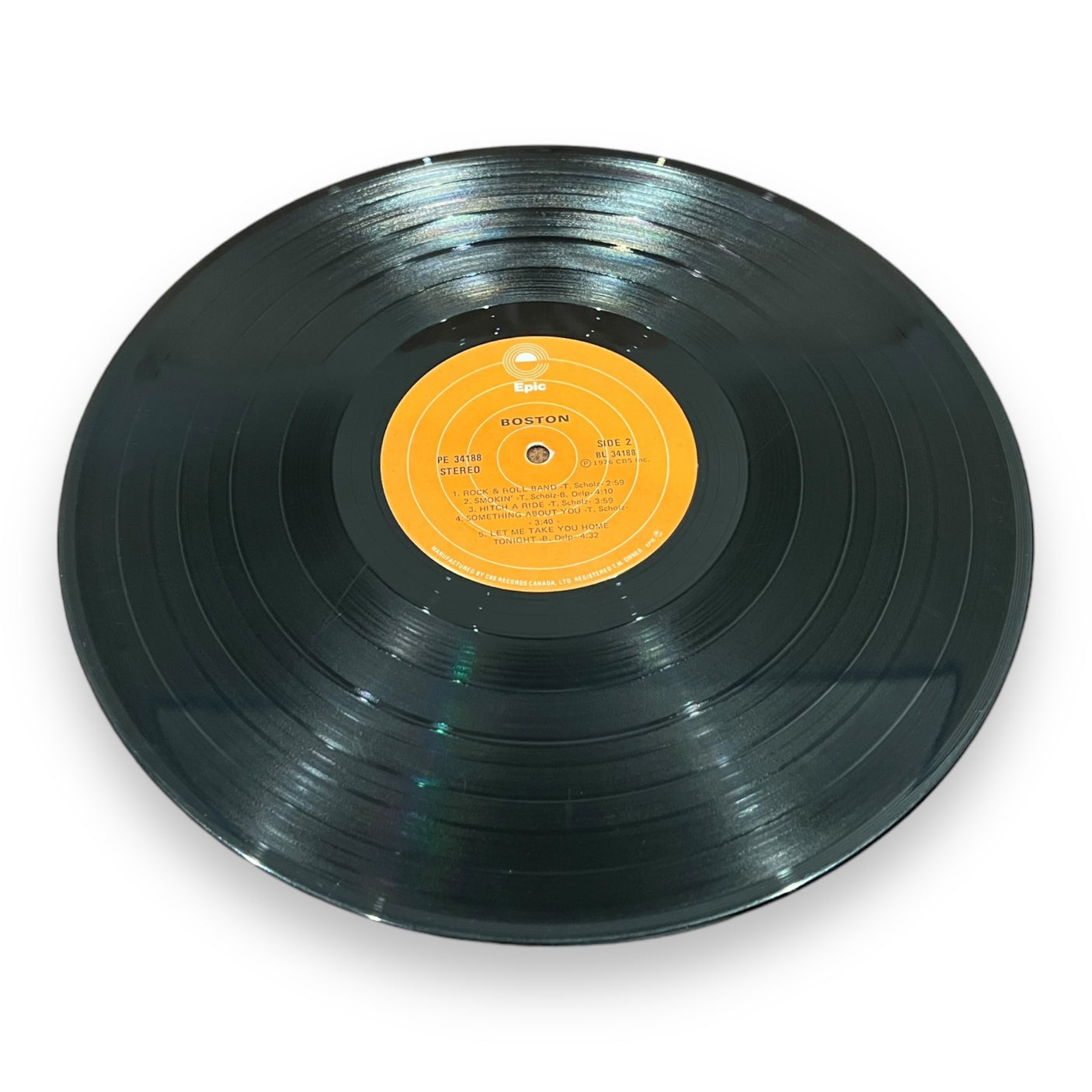 BOSTON - Boston (Self Titled) - USED LP VINYL - VG/VG+