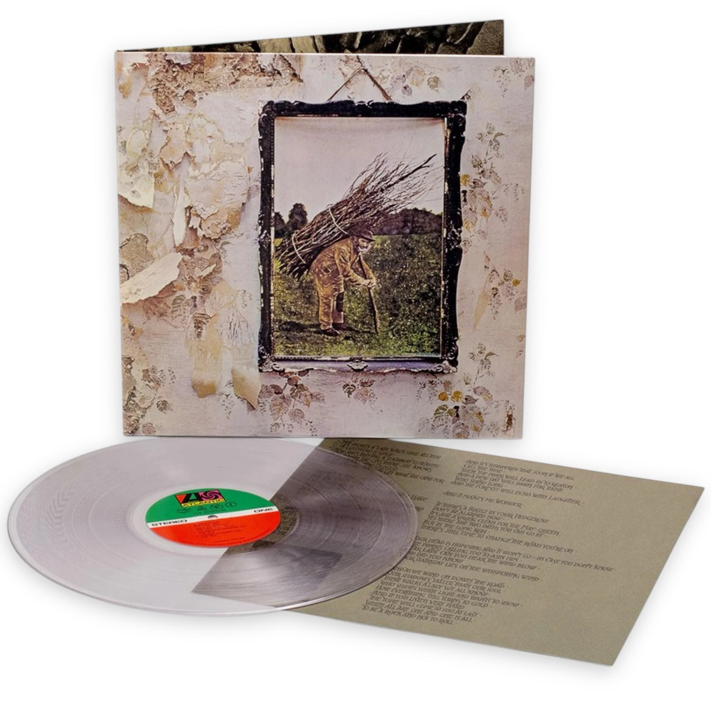LED ZEPPELIN - Led Zeppelin IV - LP VINYL - LIMITED EDITION CLEAR VINYL - BRAND NEW