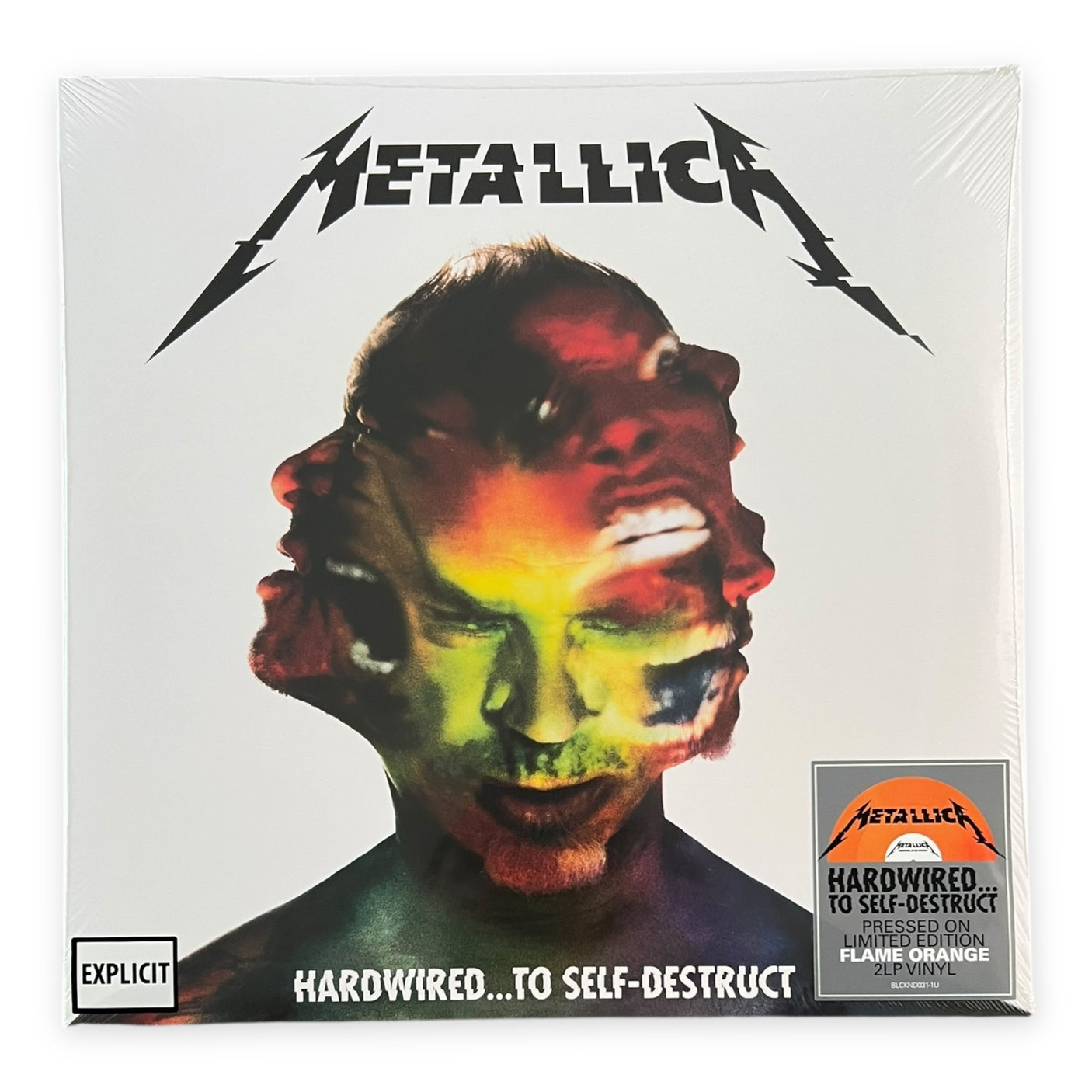 METALLICA – Hardwired... To Self Destruct (Limited Edition) | Flame Orange Vinyl | Brand New LP Vinyl Album