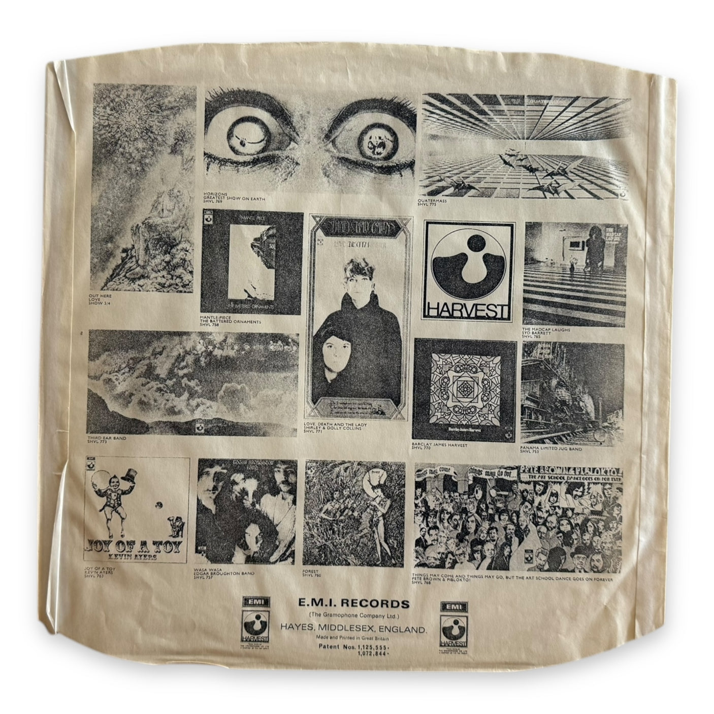 PINK FLOYD - Atom Heart Mother - USED LP VINYL - ORIGINAL 1971 UK PRESS - VG+/VG