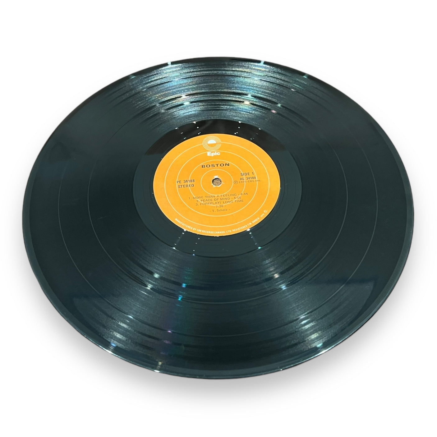 BOSTON - Boston (Self Titled) - USED LP VINYL - VG/VG+