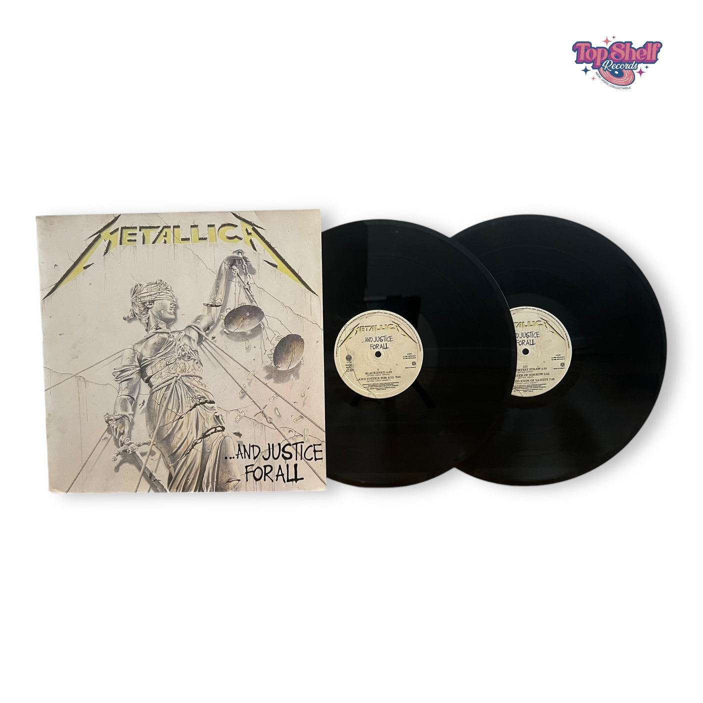 METALLICA - And Justice For All - USED LP VINYL - VG+/VG+
