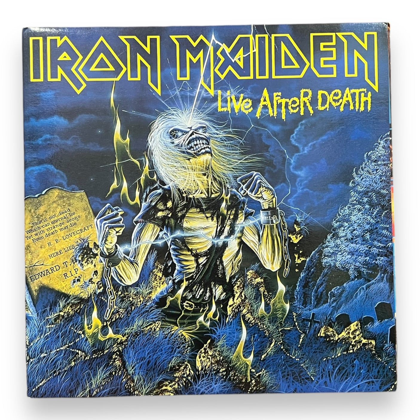 IRON MAIDEN - Live After Death - USED LP VINYL - NM/NM