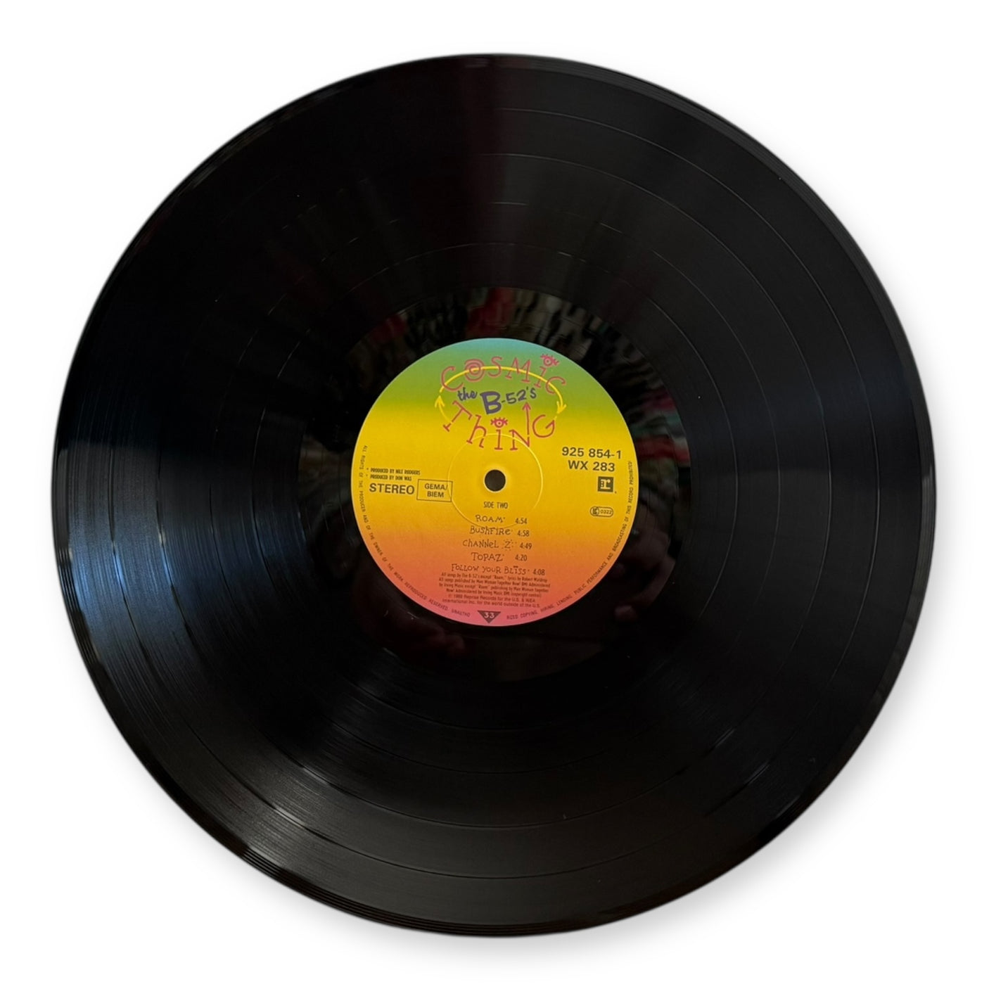 THE B-52’s - Cosmic Thing - USED LP VINYL - ORIGINAL 1989 EUROPE PRESS - VG+/VG+