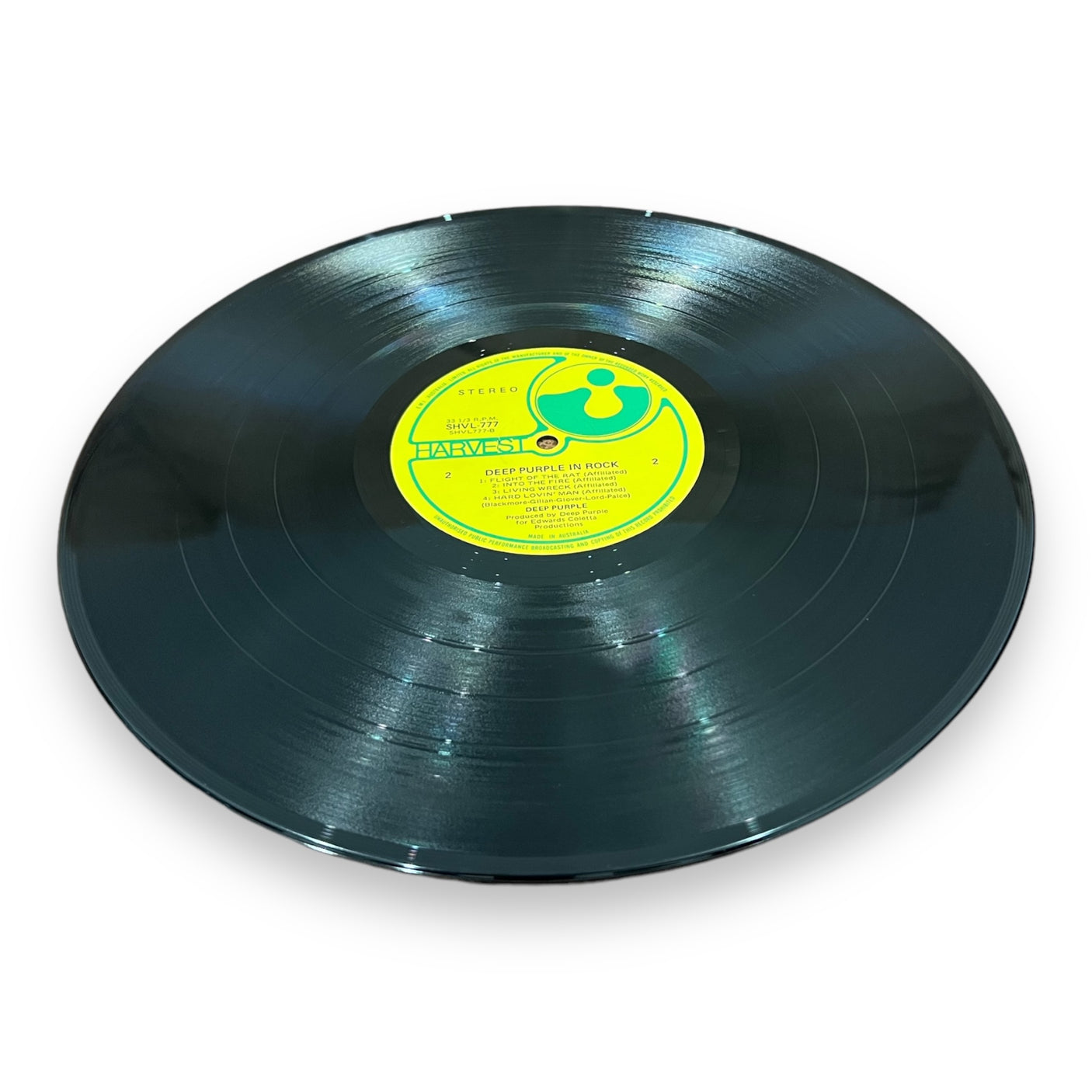 DEEP PURPLE - In Rock - USED LP VINYL - 1973 AUSTRALIAN PRESS - VG+/G+